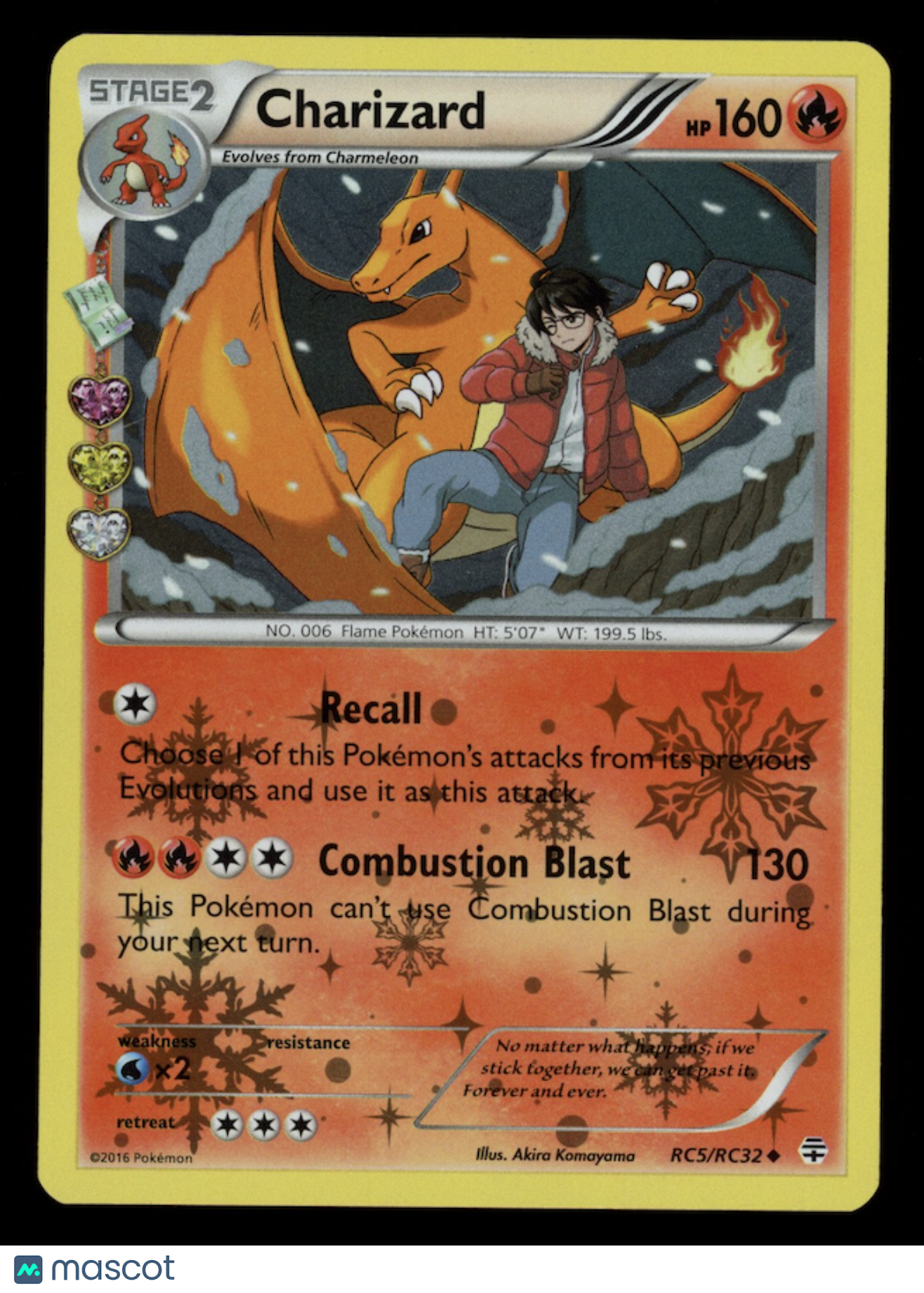 CHARIZARD 2016 Pokemon Generations Radiant Collection Uncommon #RC5/RC32
