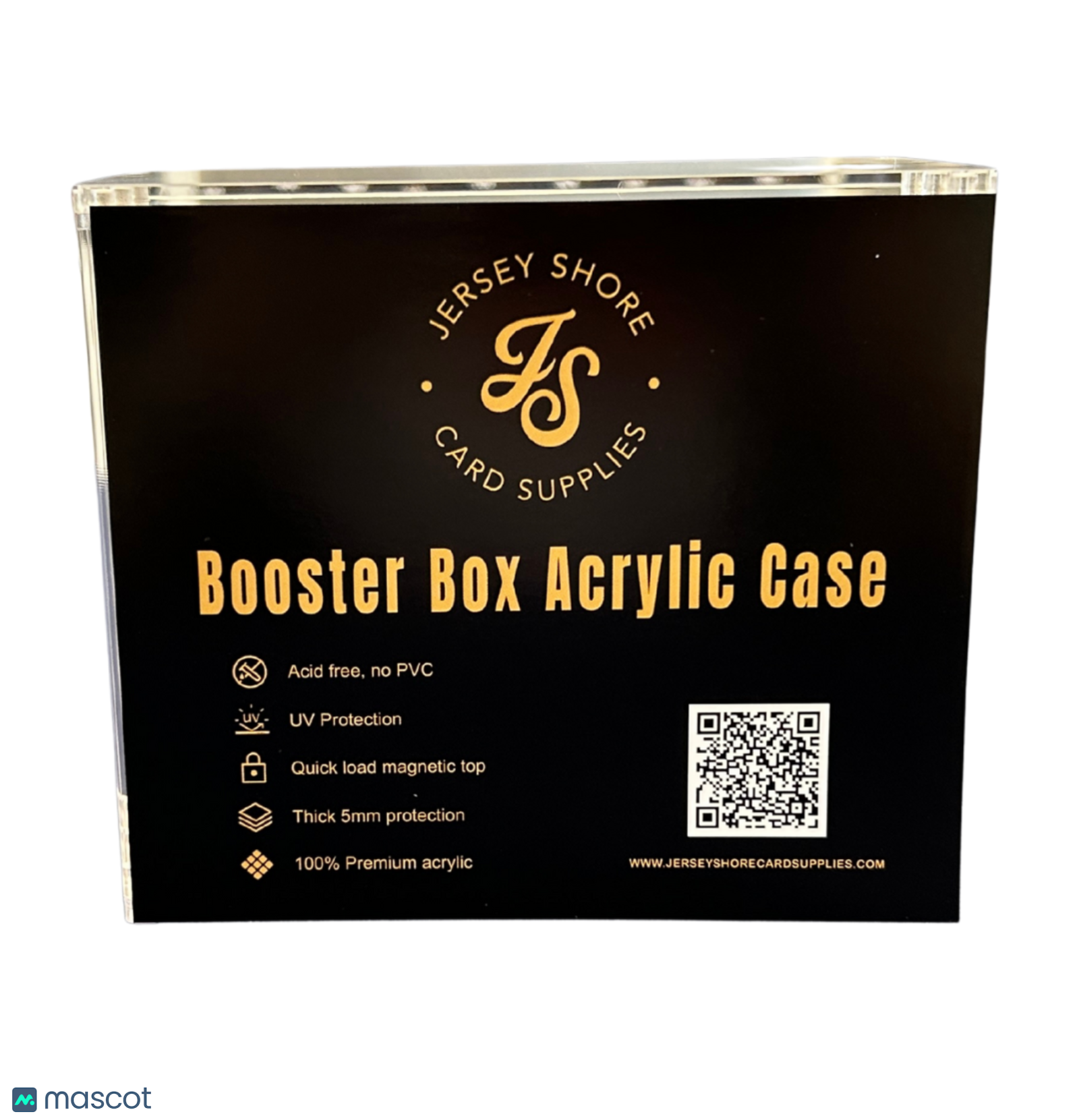 pokemon booster box acrylic case magnetic Acrylic Case for Pokemon Booster Box (8mm thick)
