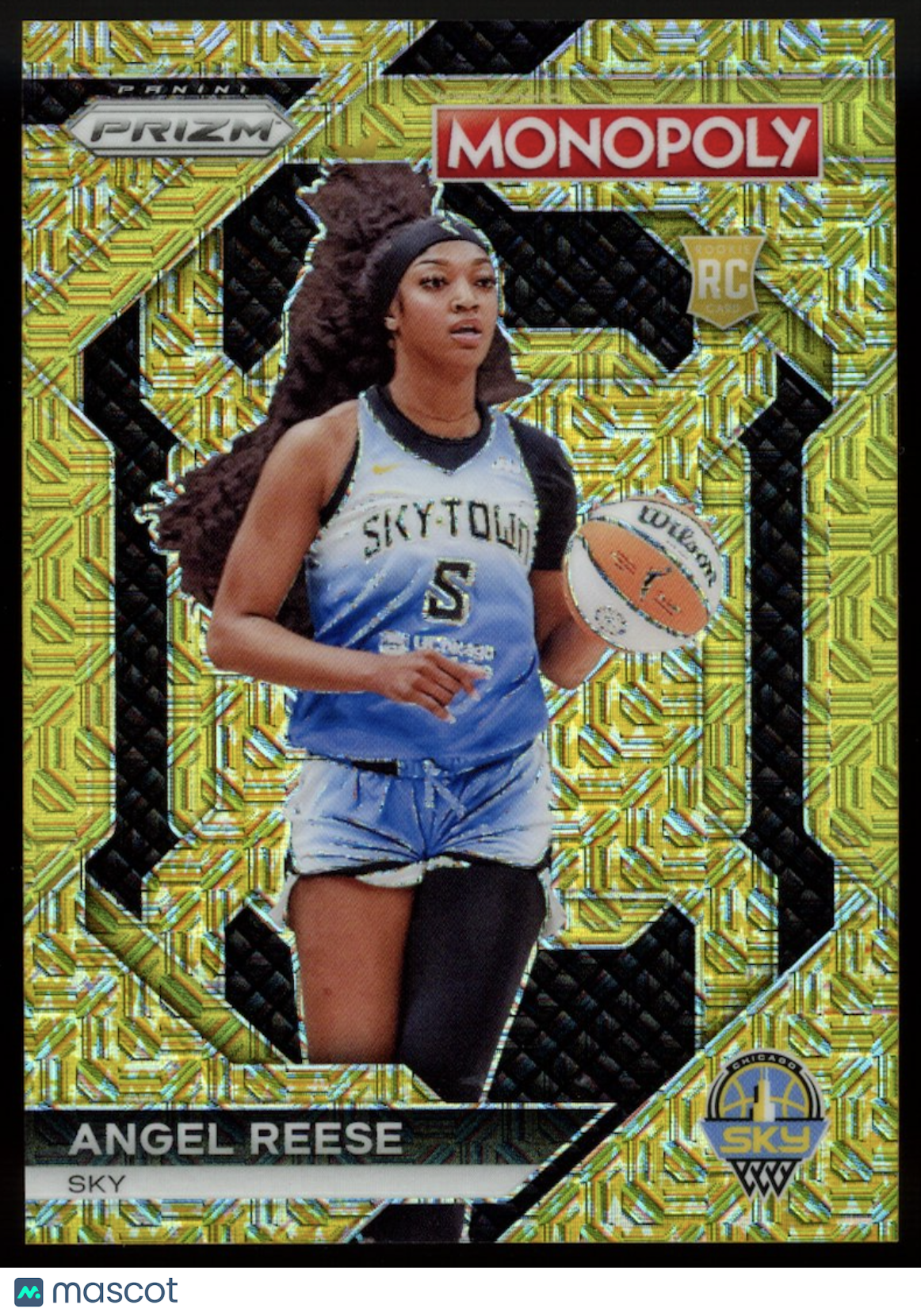 ANGEL REESE 2024 Panini Prizm Monopoly WNBA Gold Millionaire Shimmer /500 Rookie