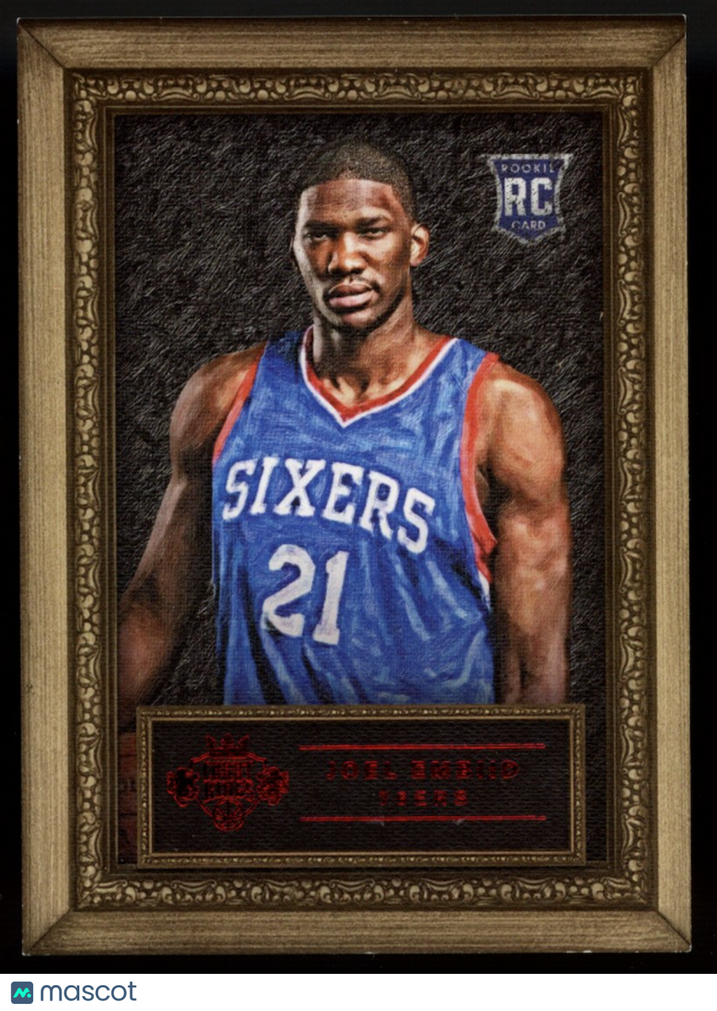 JOEL EMBIID 2014-15 Panini Court Kings Rookie Portraits Ruby /99 #63 76ers