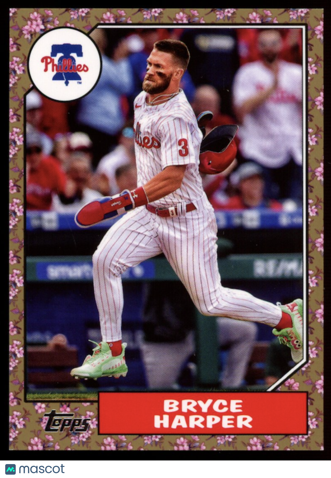 BRYCE HARPER 2022 Topps Cherry Tree Gold /25 #87B-5 Philadelphia Phillies