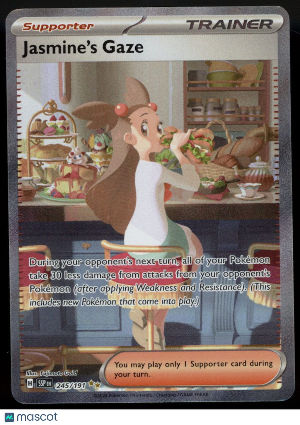 JASMINE'S GAZE 2024 Pokemon Surging Sparks Special Illustration Rare #245/191