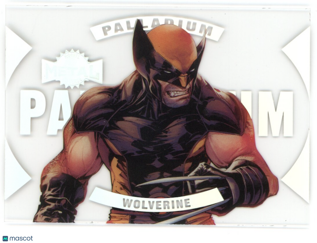 WOLVERINE 2020 Marvel X-Men Metal Universe Palladium Insert #49