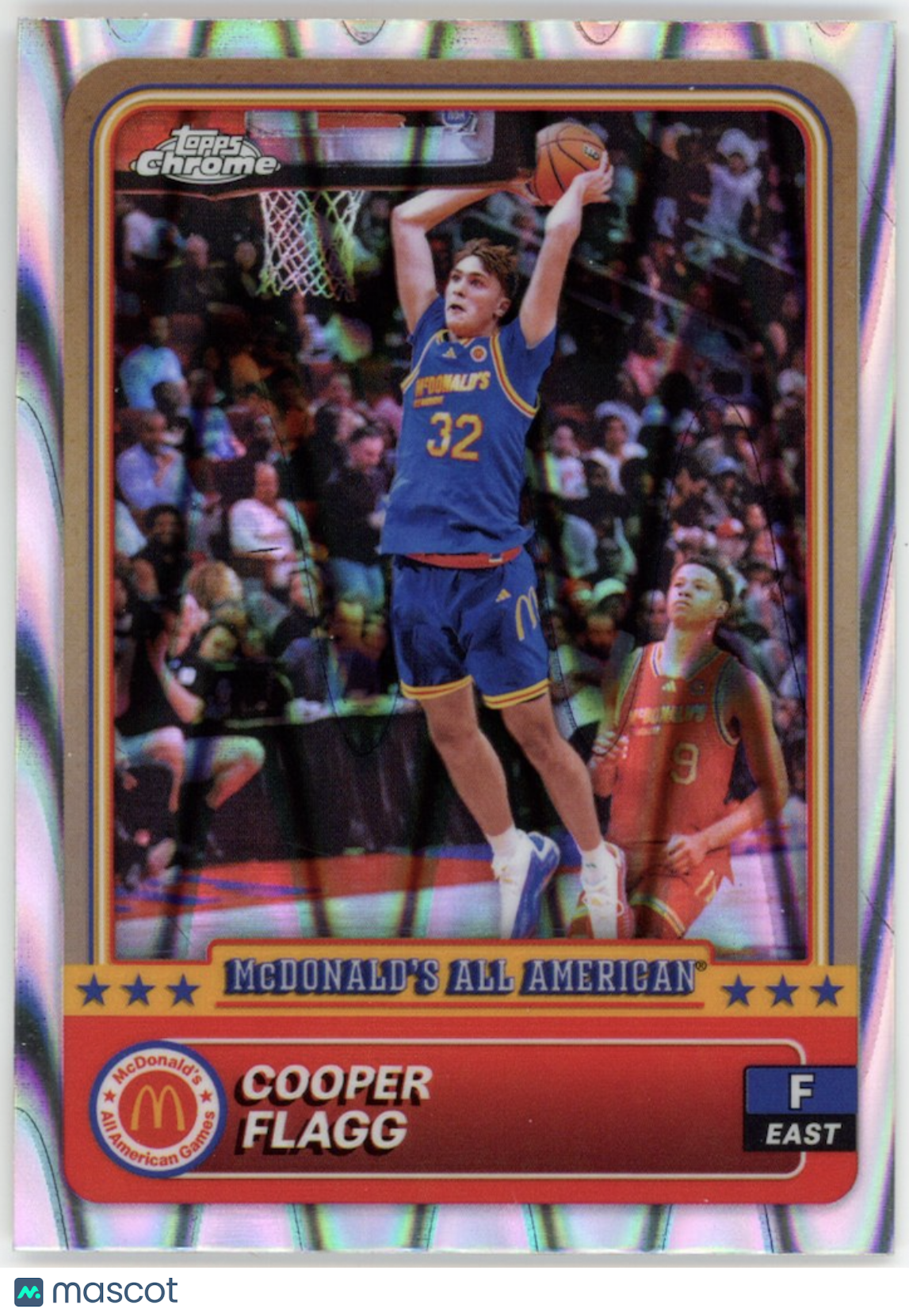 COOPER FLAGG 2024 Topps Chrome McDonald's All American RayWave Refractor #28