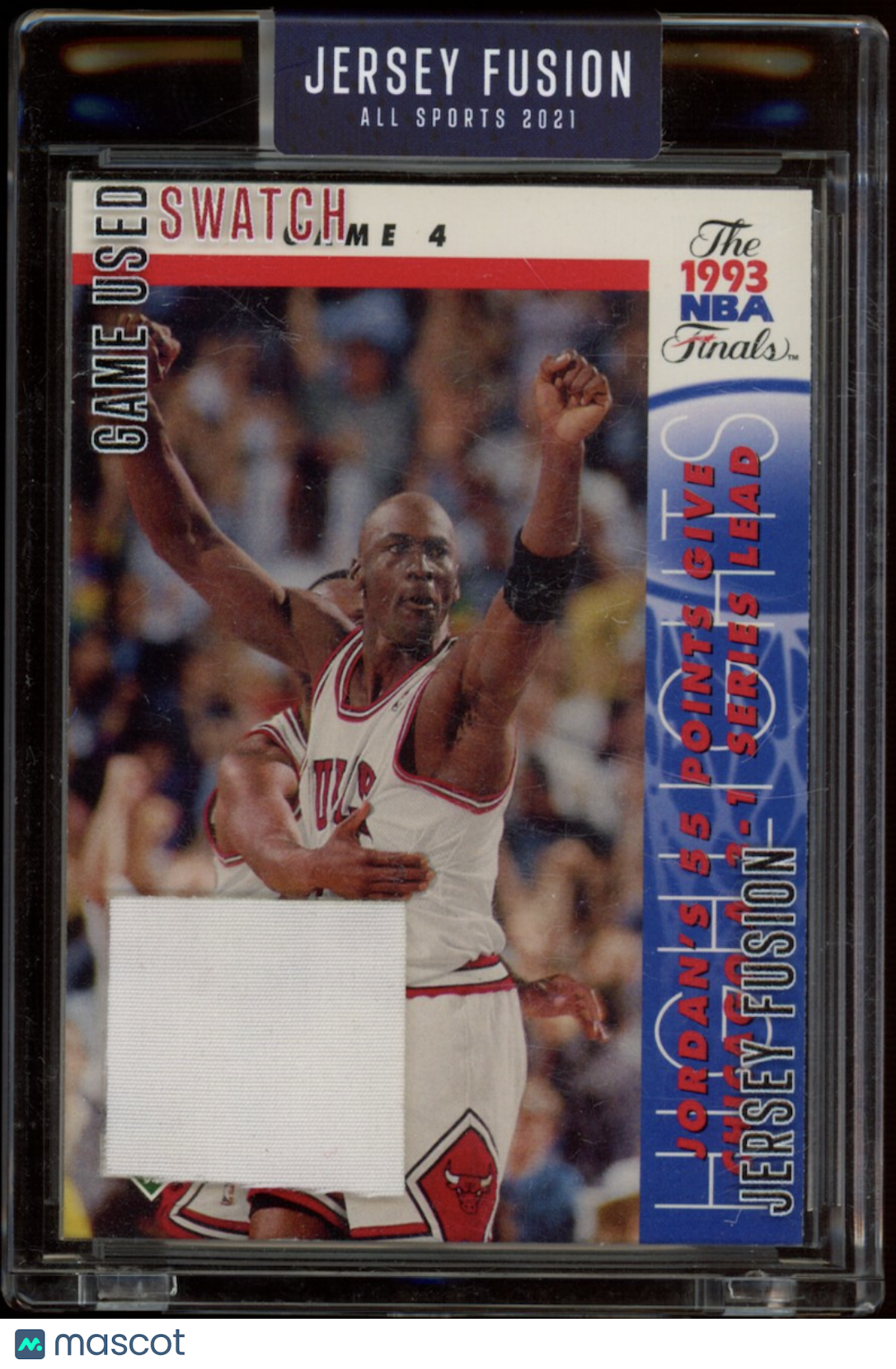 MICHAEL JORDAN 2021 Jersey Fusion All Sport 1993 NBA Finals Patch #JF-MJ96
