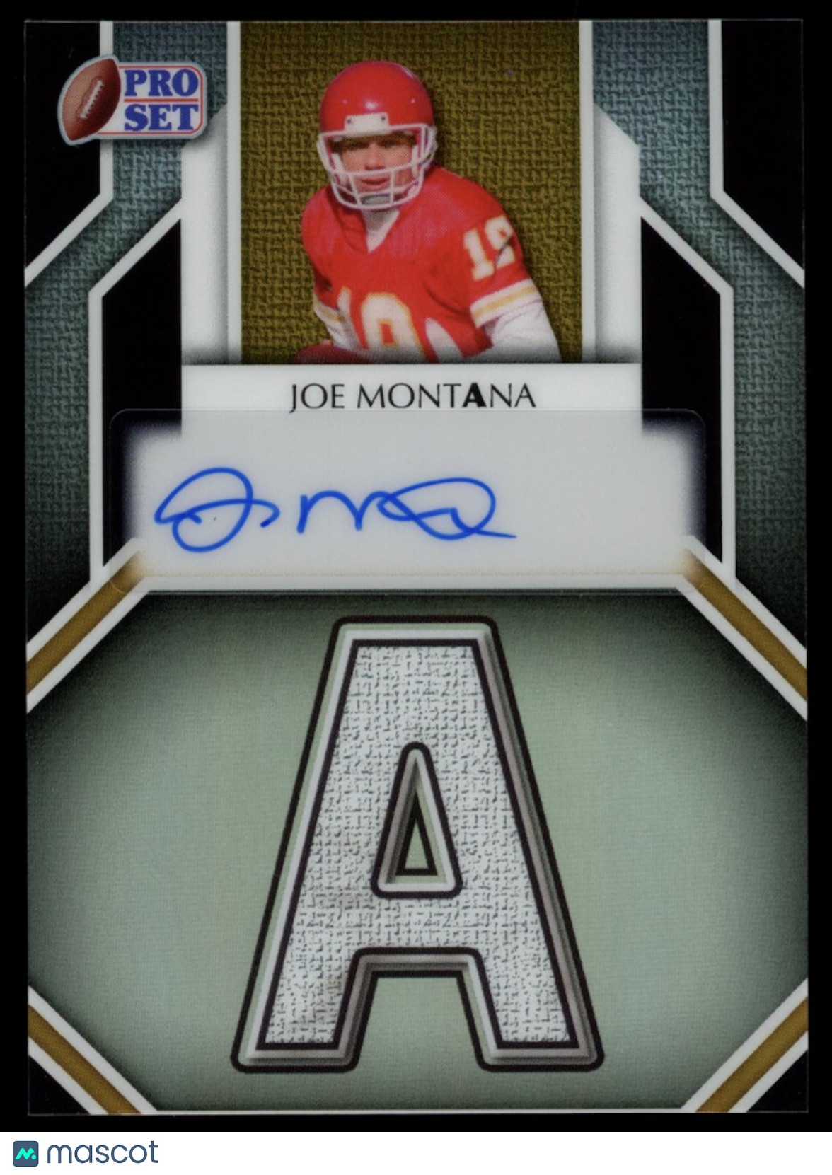 JOE MONTANA 2025 Leaf Pro Set Prismatic Silver Auto /25 #SS-JM1 Chiefs