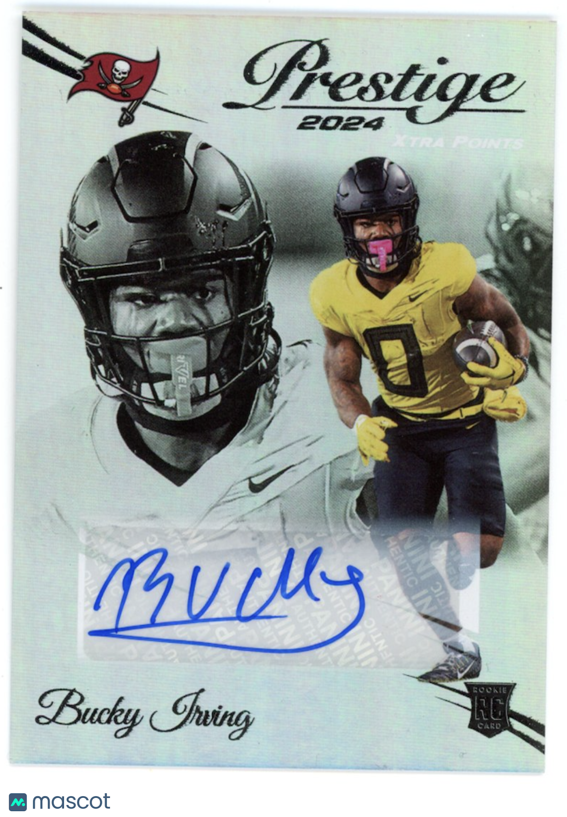 BUCKY IRVING 2024 Panini Prestige Xtra Points Rookie Auto #379 Buccaneers