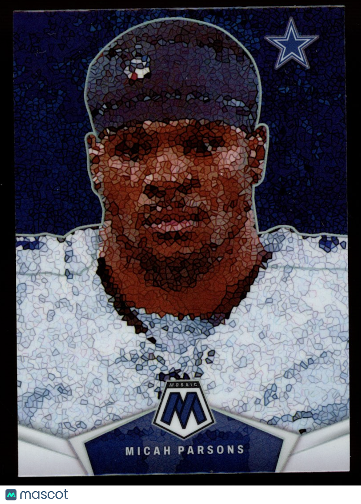MICAH PARSONS 2024 Panini Mosaic Micro Mosaic Case Hit SSP #MM-MPS Cowboys