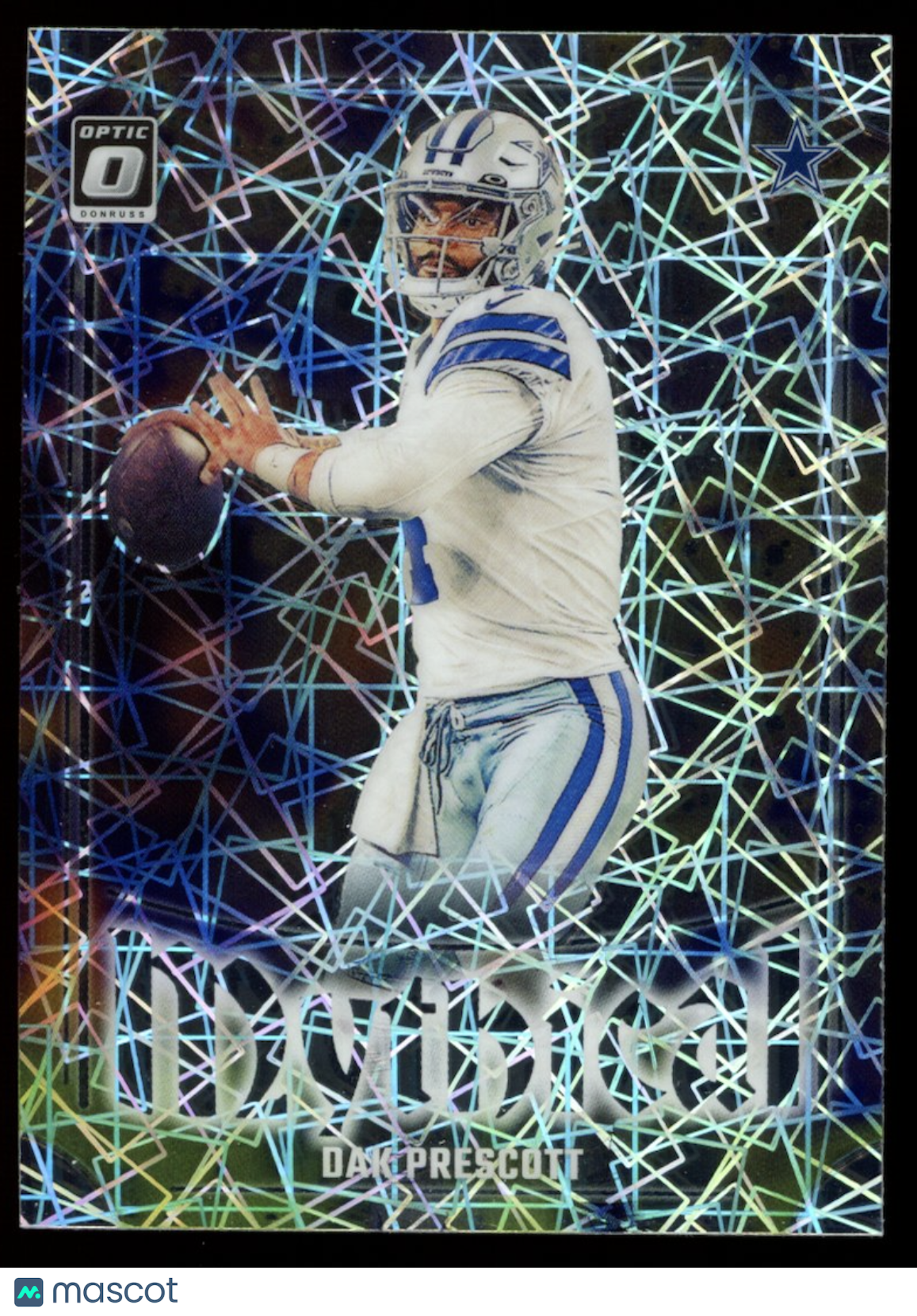 DAK PRESCOTT 2023 Panini Donruss Optic Mythical Case Hit SSP #6 Cowboys