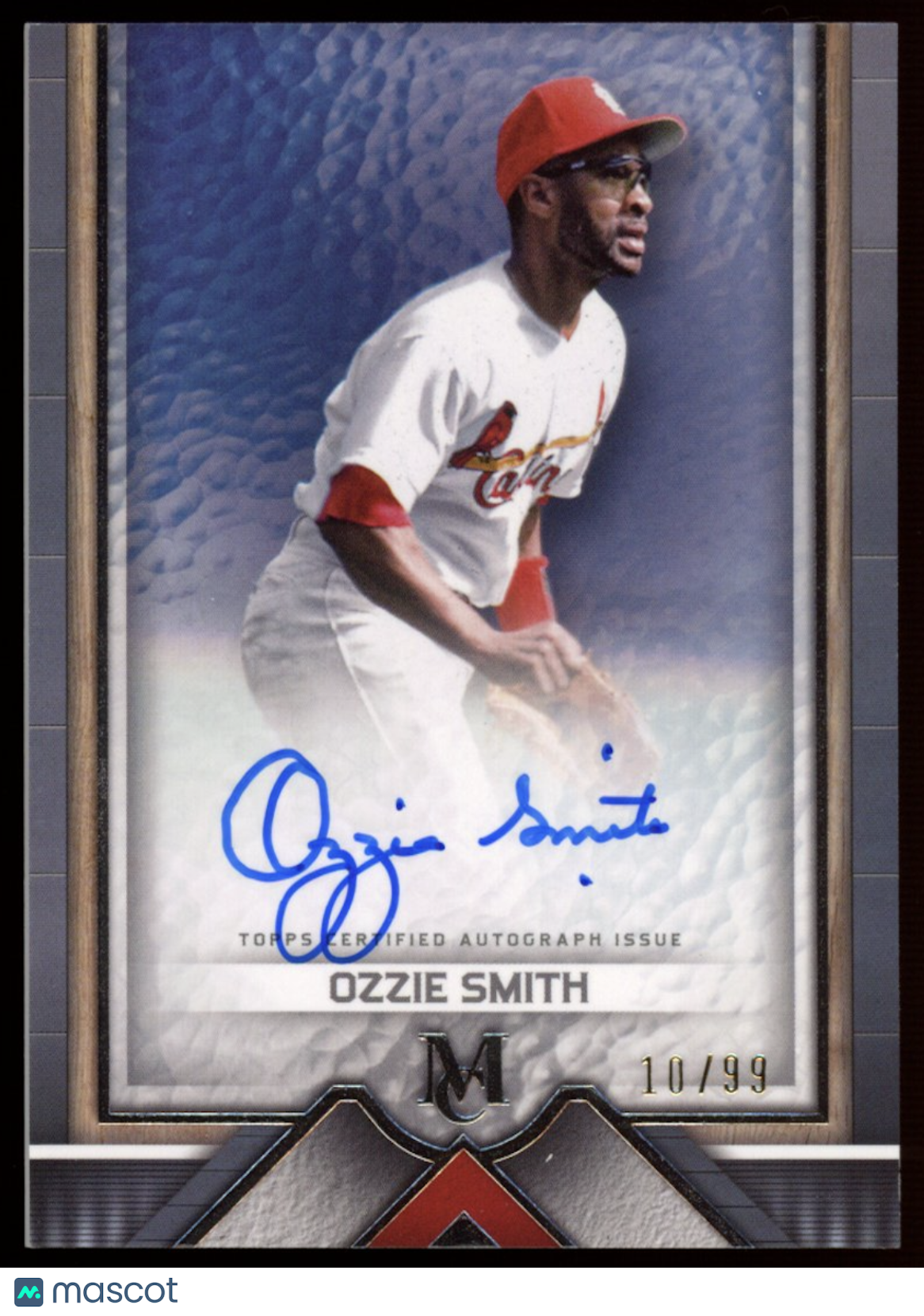 OZZIE SMITH 2023 Topps Museum Collection Archival Auto /99 #AA-OS Cardinals