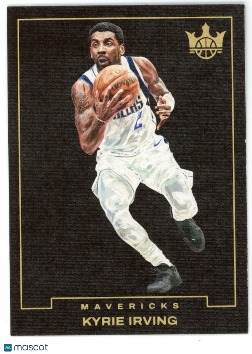 KYRIE IRVING 2023-24 Panini Court Kings Blank Slate Case Hit SSP #9 Mavericks
