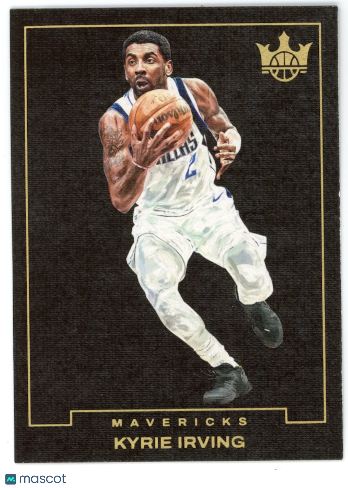 KYRIE IRVING 2023-24 Panini Court Kings Blank Slate Case Hit SSP #9 Mavericks