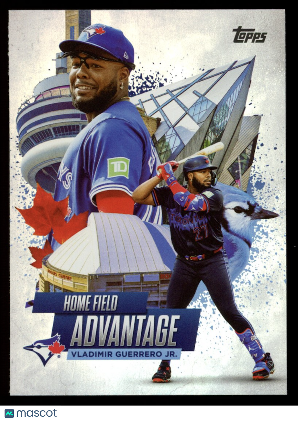 VLADIMIR GUERRERO JR. 2025 Topps Home Field Advantage SSP #HA-38 Blue Jays