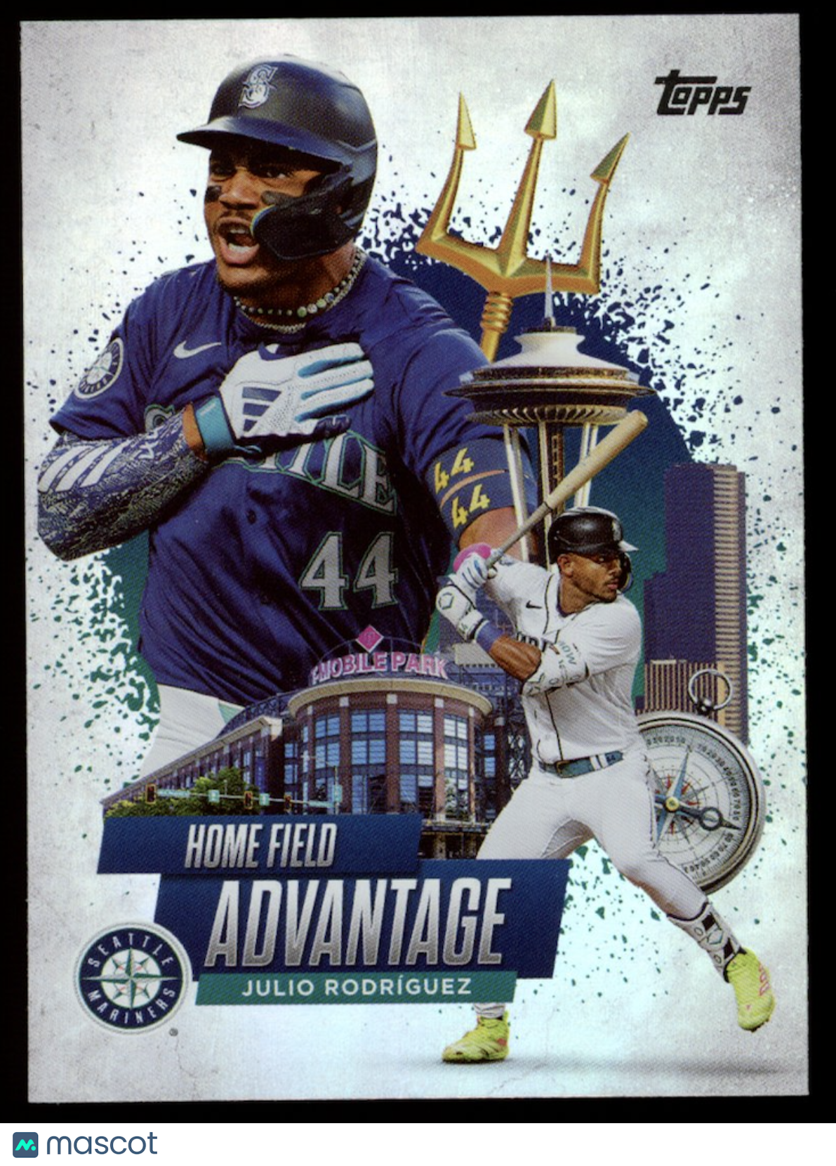 JULIO RODRIGUEZ 2025 Topps Home Field Advantage Case Hit SSP #HA-3 Mariners