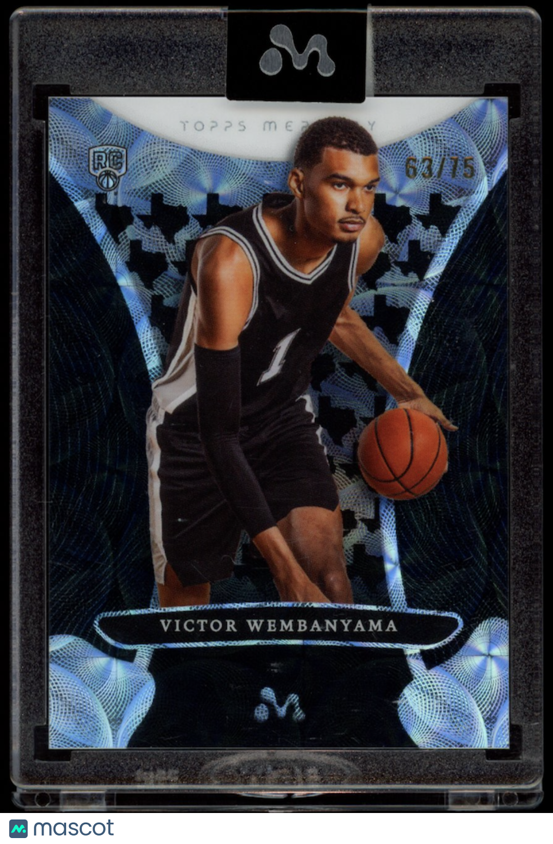 VICTOR WEMBANYAMA 2023-24 Topps Mercury Texas Kaleidoscope /75 Rookie #13 Spurs