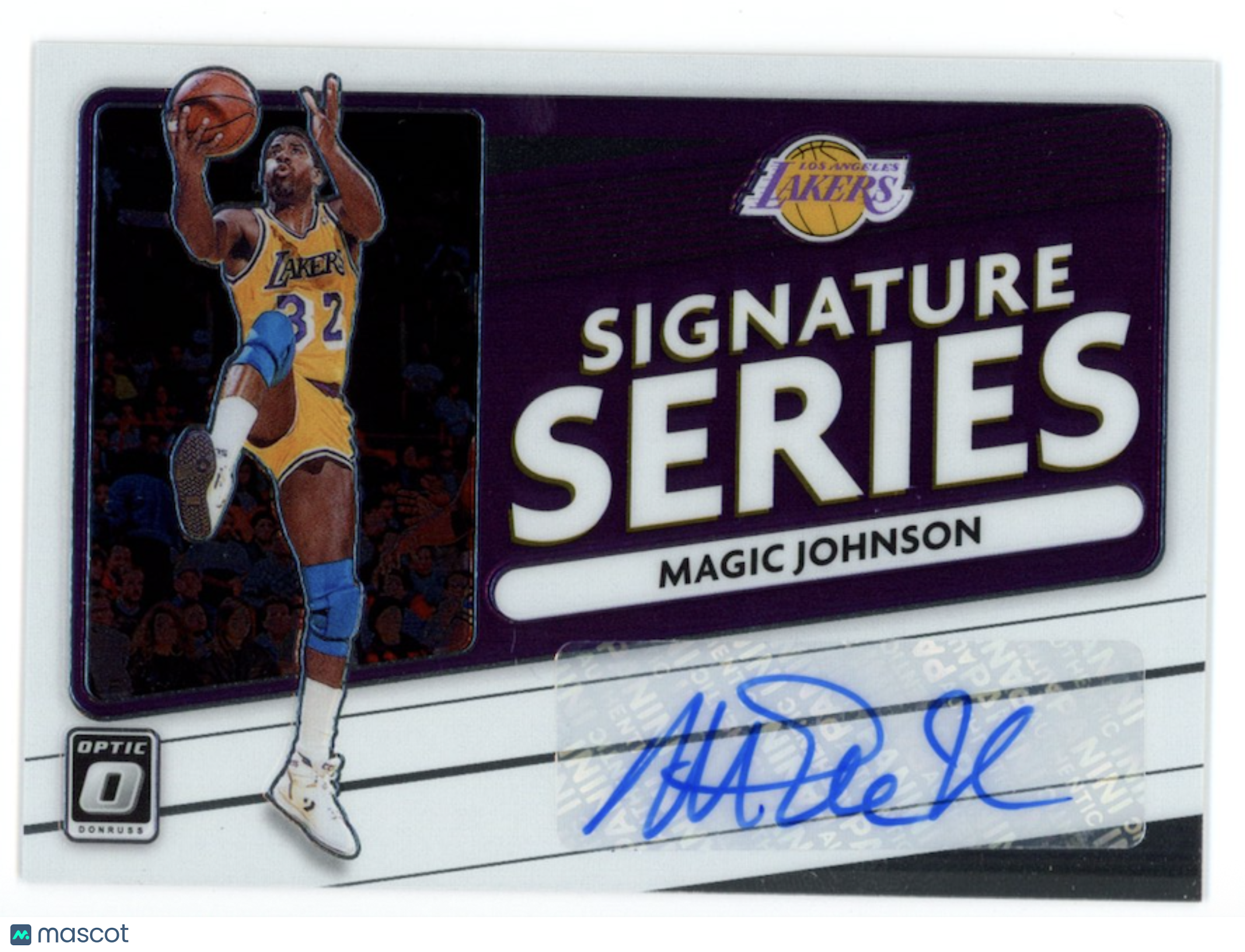 MAGIC JOHNSON 2020-21 Panini Donruss Optic Signature Series Auto #SS-MJO Lakers