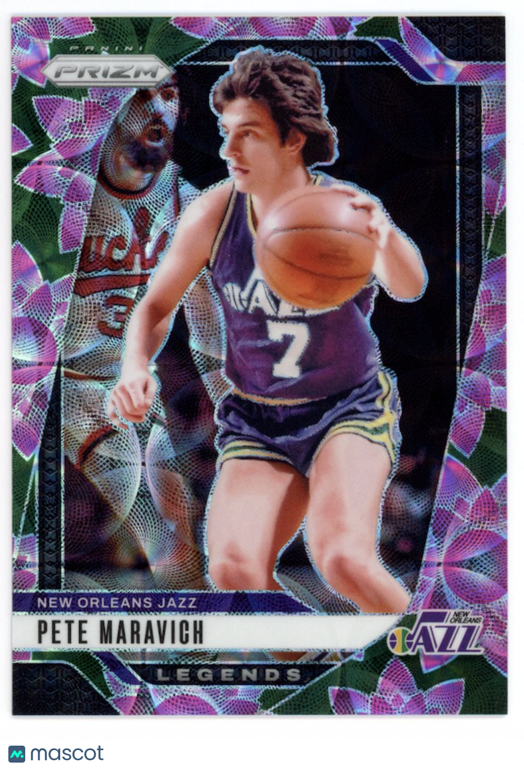 PETE MARAVICH 2024-25 Panini Prizm Lotus Flower /18 SSP #278 Jazz