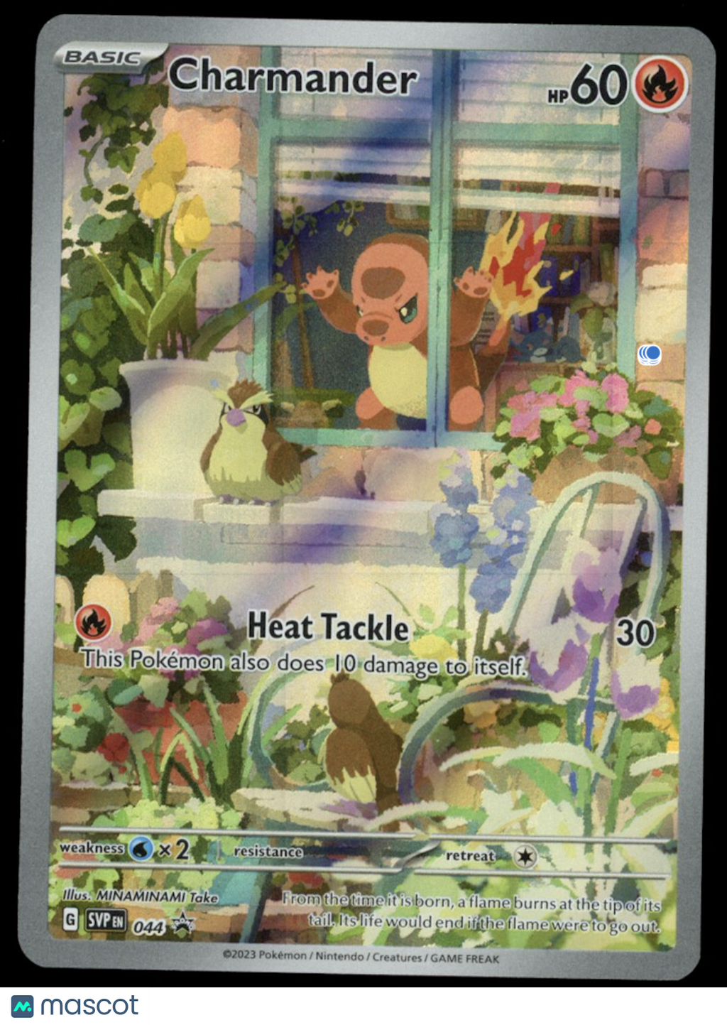 CHARMANDER 2023 Pokemon Scarlet Violet OBF Black Star Promo #044