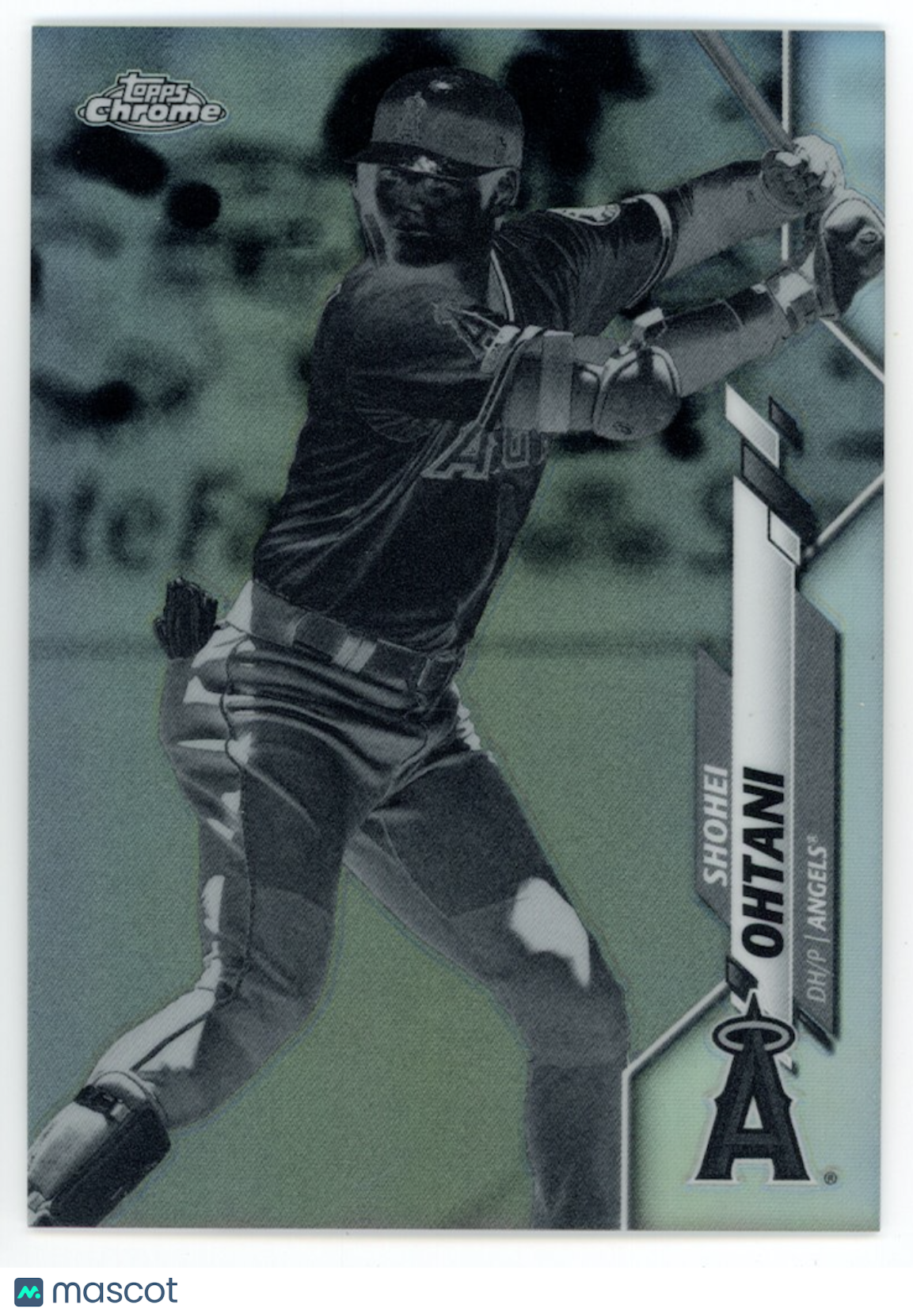 SHOHEI OHTANI 2020 Topps Chrome Negative Refractor #21 Angels