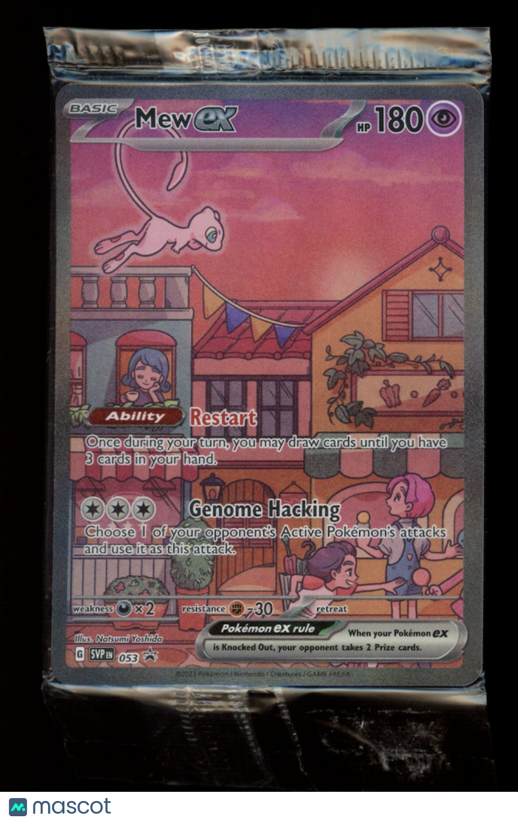 MEW EX 2023 Scarlet & Violet Black Star Promo 151 UPC Sealed #053