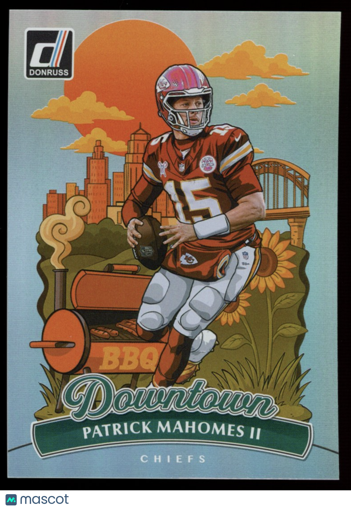 PATRICK MAHOMES II 2025 Panini Donruss Downtown Case Hit SSP #8 Chiefs
