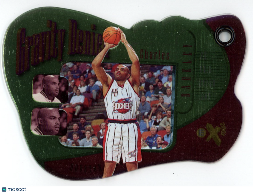 CHARLES BARKLEY 1997-98 SkyBox E-X2001 Gravity Denied #2GD Rockets