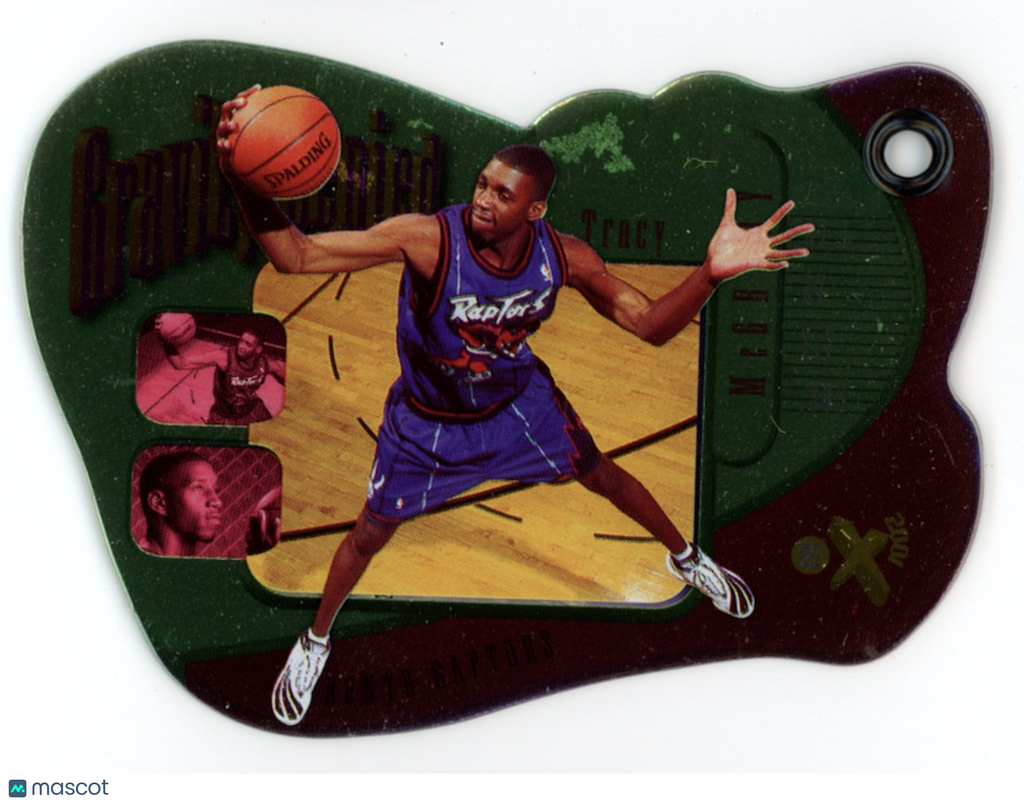 TRACY MCGRADY 1997-98 SkyBox E-X2001 Gravity Denied Rookie #13GD Raptors
