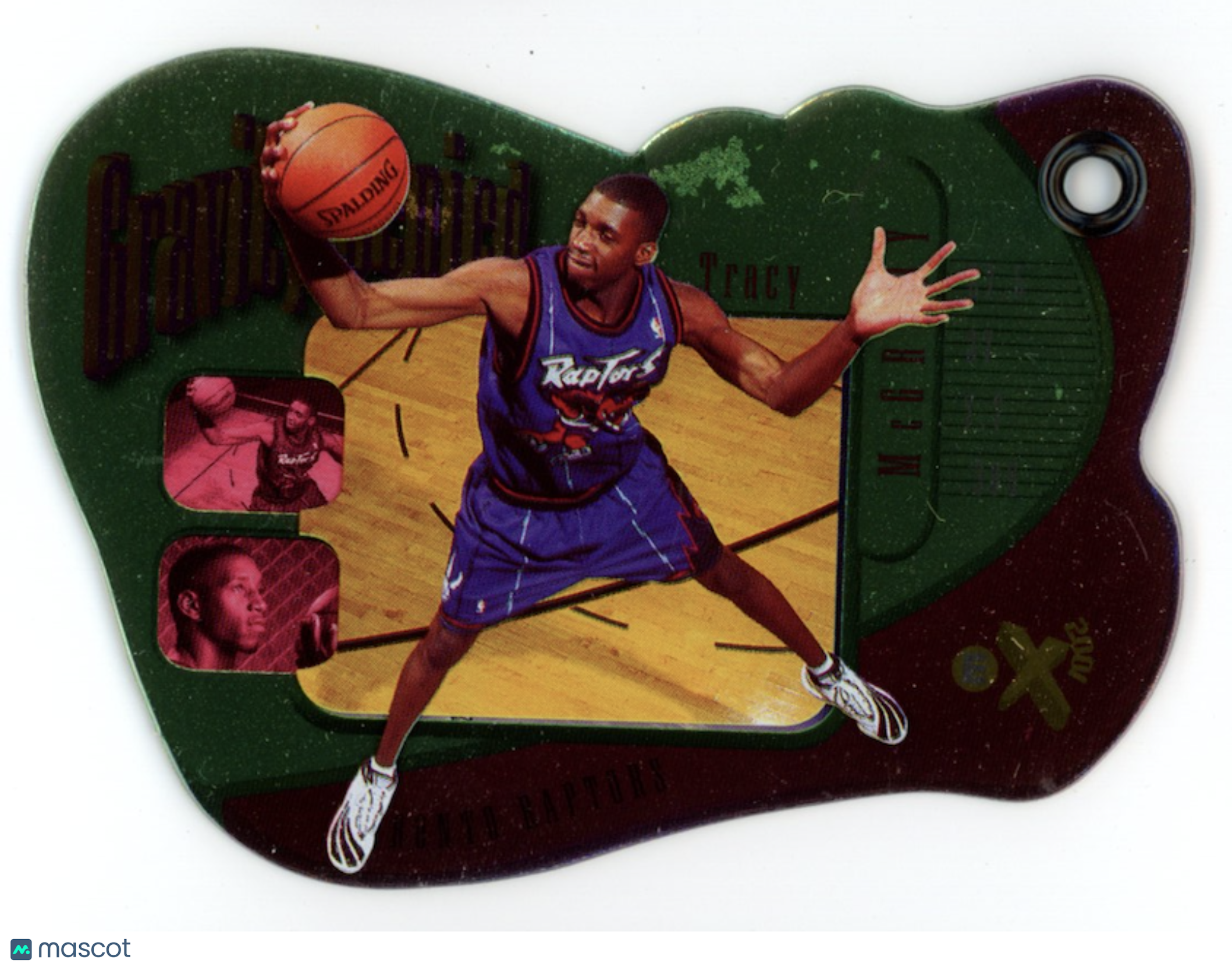 TRACY MCGRADY 1997-98 SkyBox E-X2001 Gravity Denied Rookie #13GD Raptors