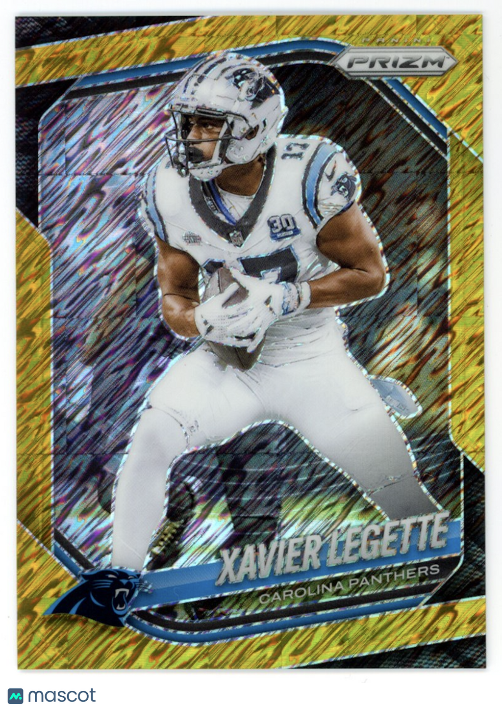 XAVIER LEGETTE 2025 Panini Prizm Gold Shimmer FOTL /10 #118 Panthers