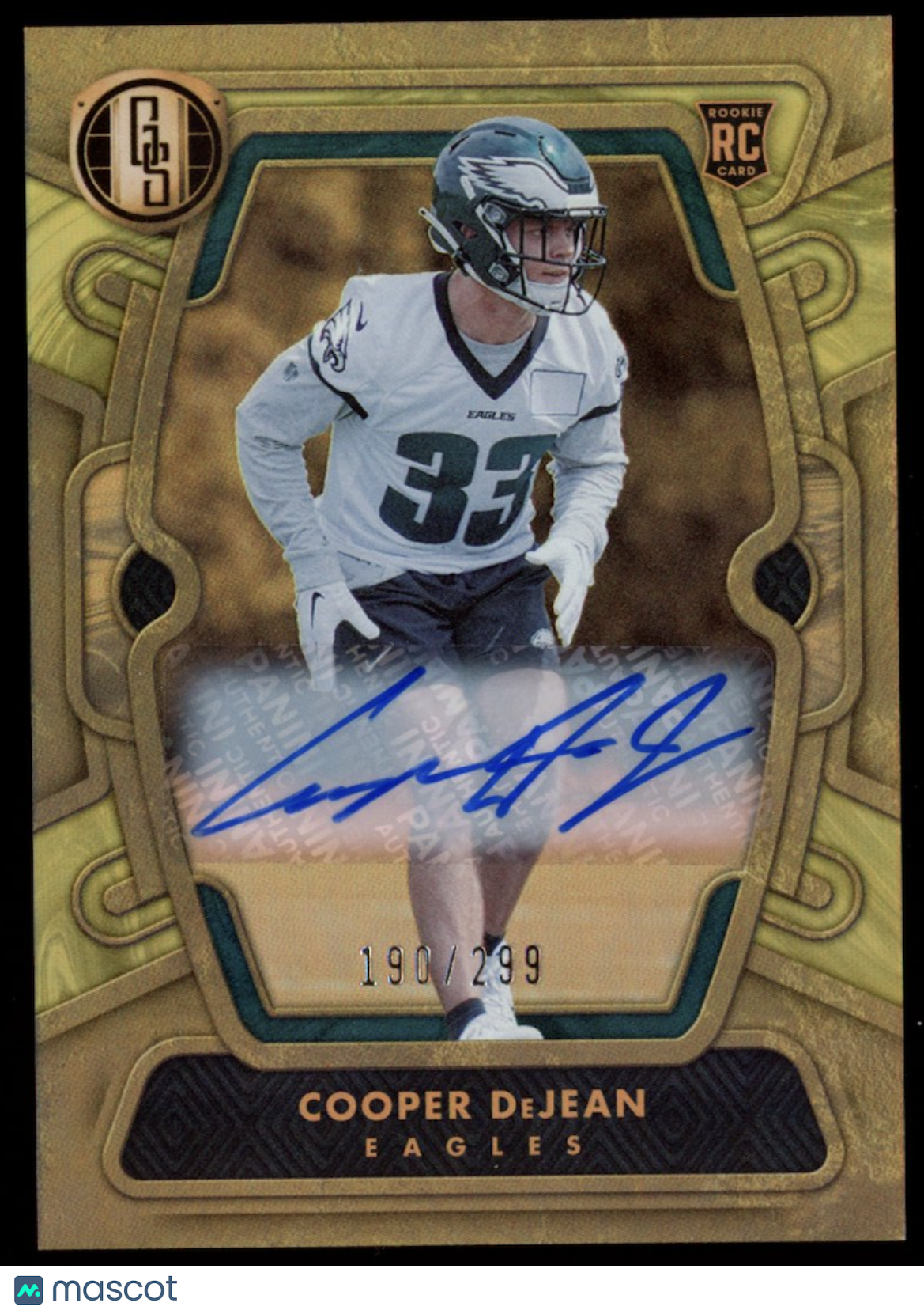 COOPER DEJEAN 2024 Panini Gold Standard Rookie Auto /299 #133 Eagles