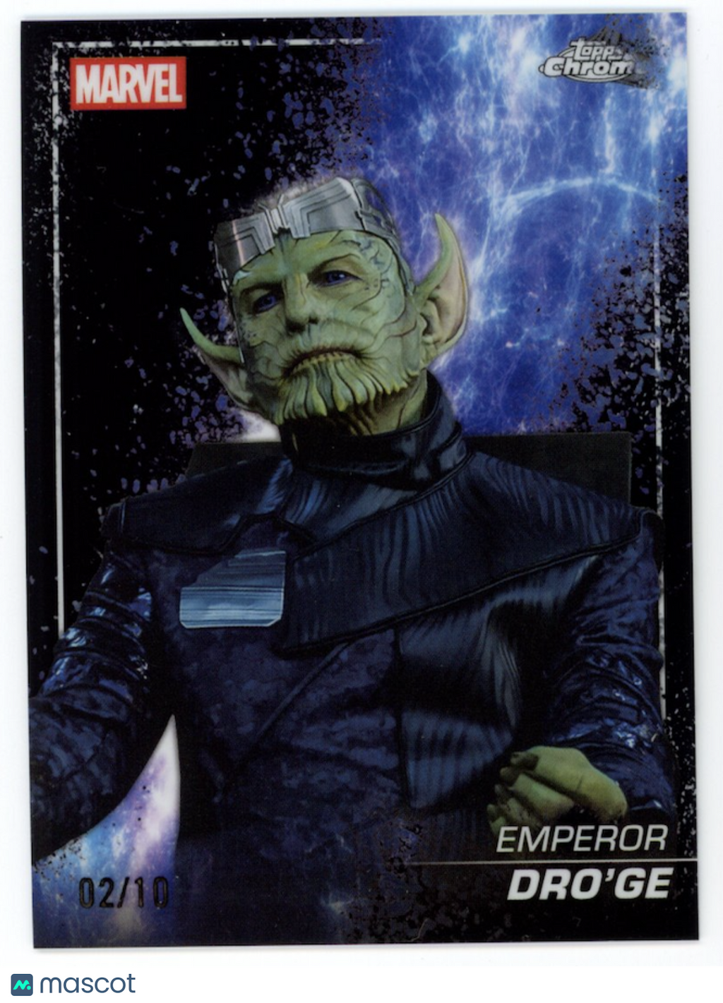 EMPEROR DRO’GE 2025 Topps Chrome Marvel Studios Black Refractor /10 #S-158