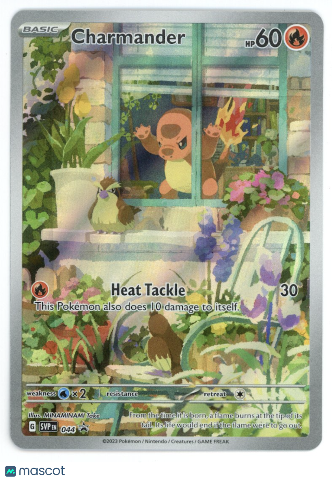 CHARMANDER 2023 Pokemon Scarlet Violet Obsidian Flames ETB #044 Promo