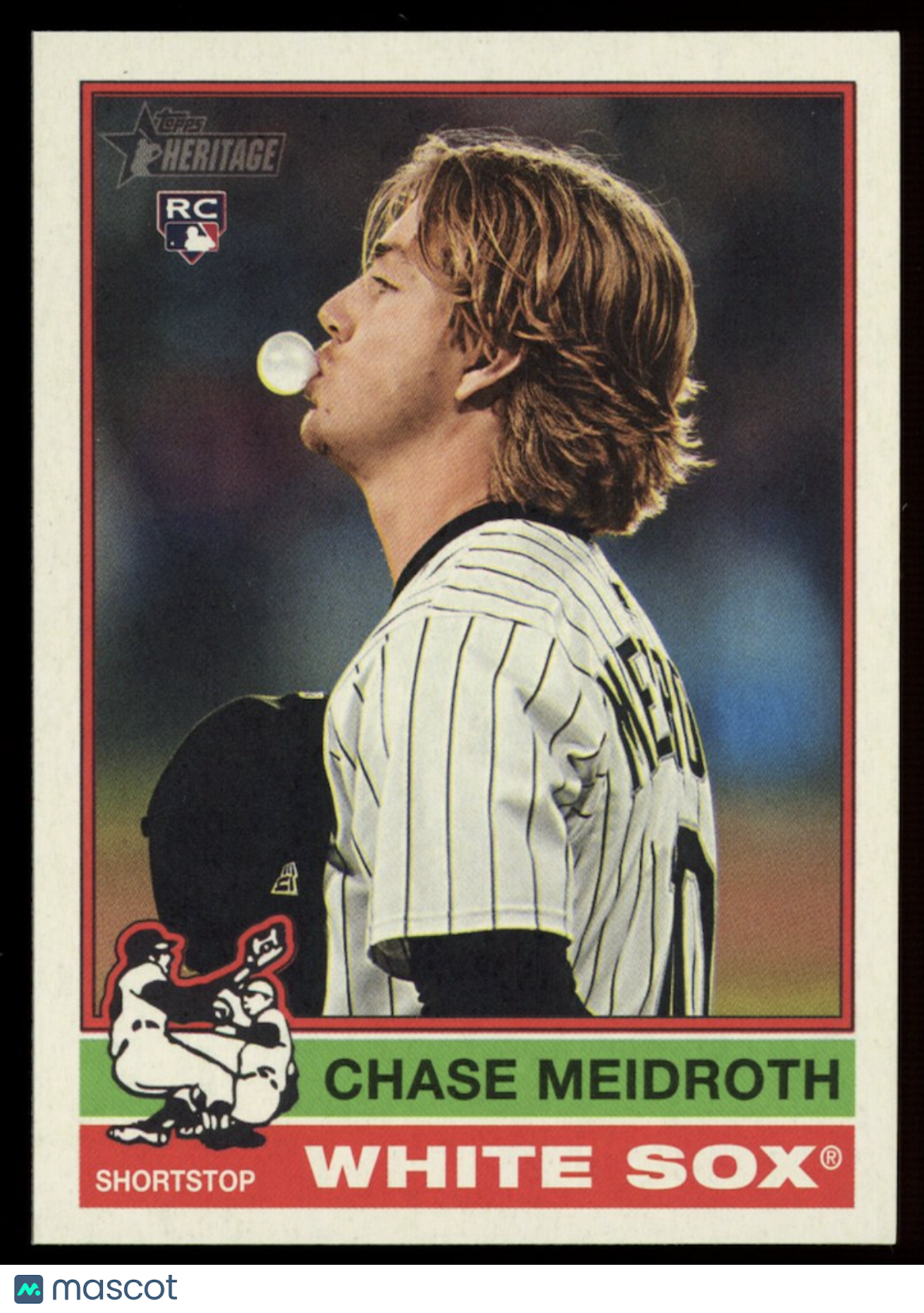CHASE MEIDROTH 2025 Topps Heritage High Number Image Variation Rookie #671
