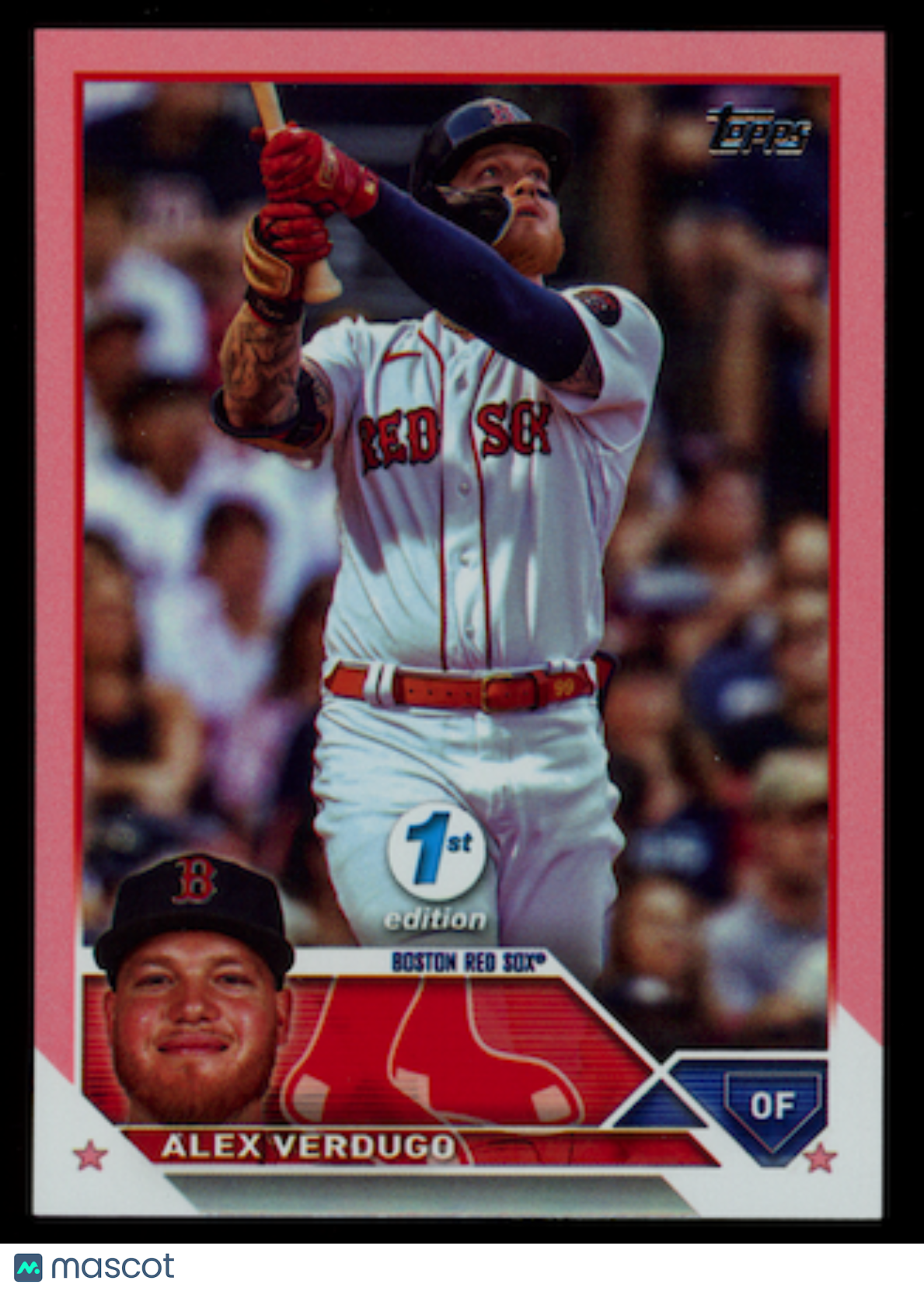 ALEX VERDUGO 2023 Topps Series 1 1st Edition Pink /10 #146 Red Sox
