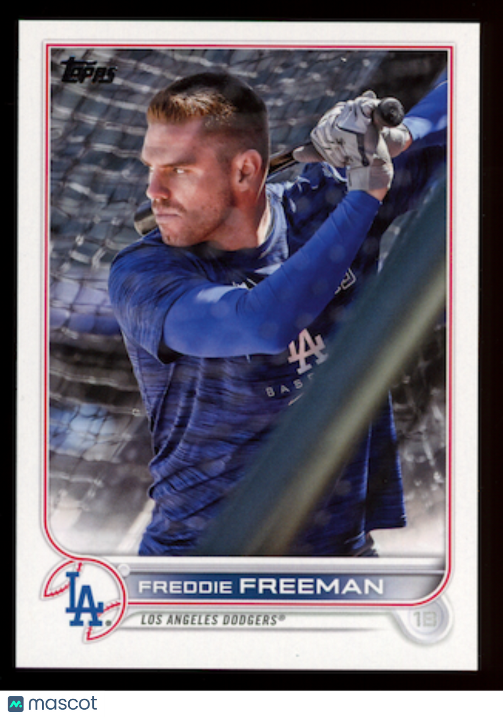 FREDDIE FREEMAN 2022 Topps Update Series Image Variation SSP #US330 Dodgers