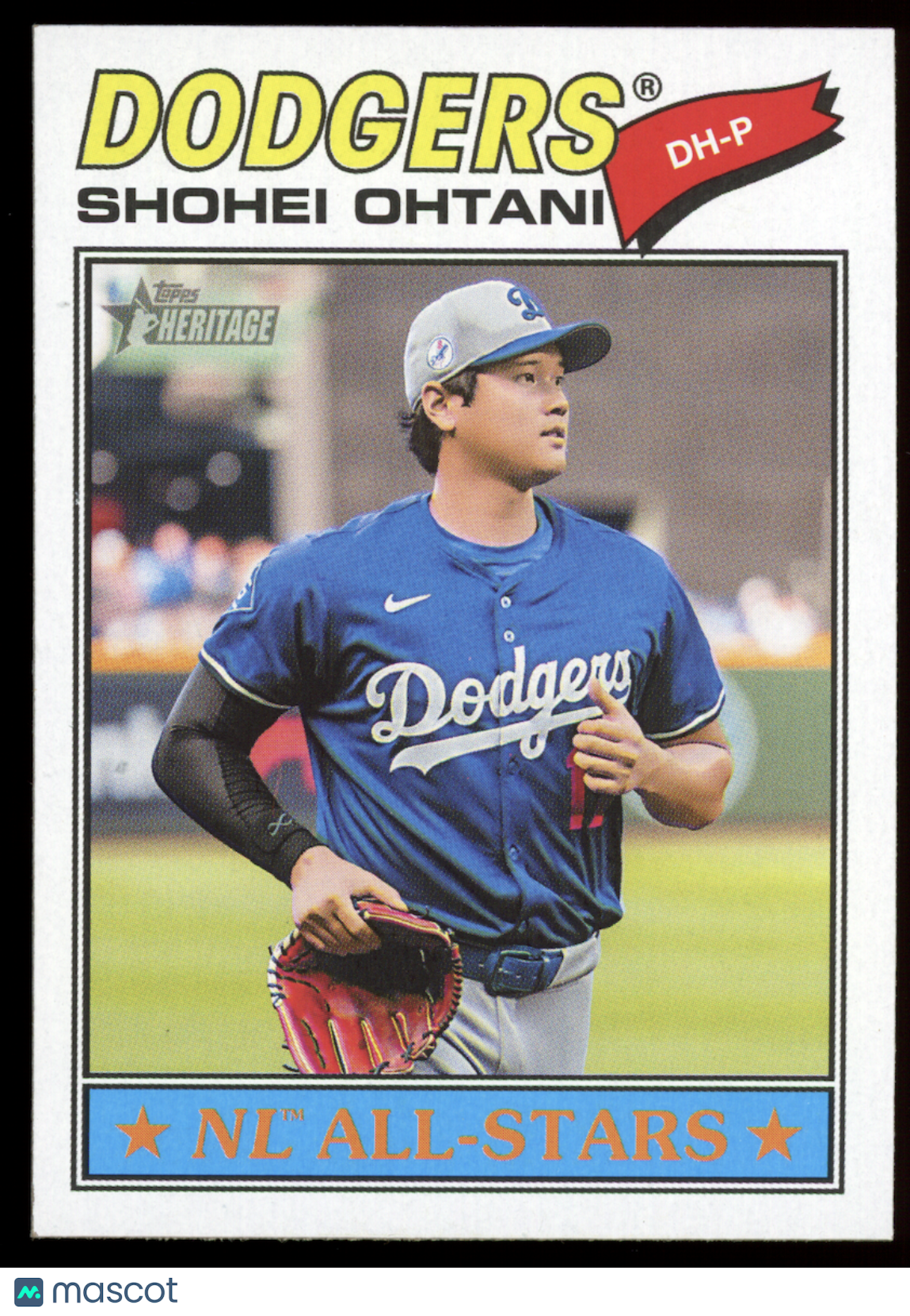 SHOHEI OHTANI 2026 Topps Heritage Image Variation SSP #290 Dodgers