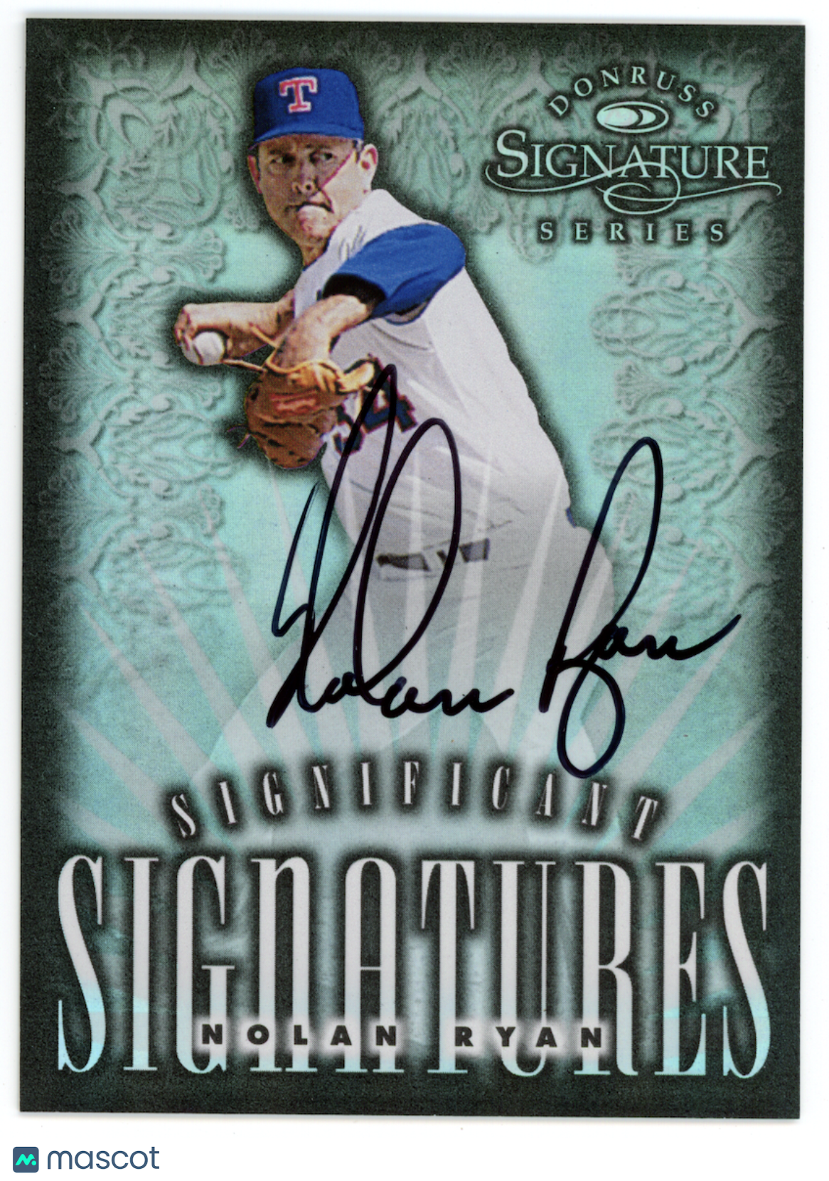 NOLAN RYAN 1998 Donruss Signature Series Significant Signatures Auto /2000 #R1