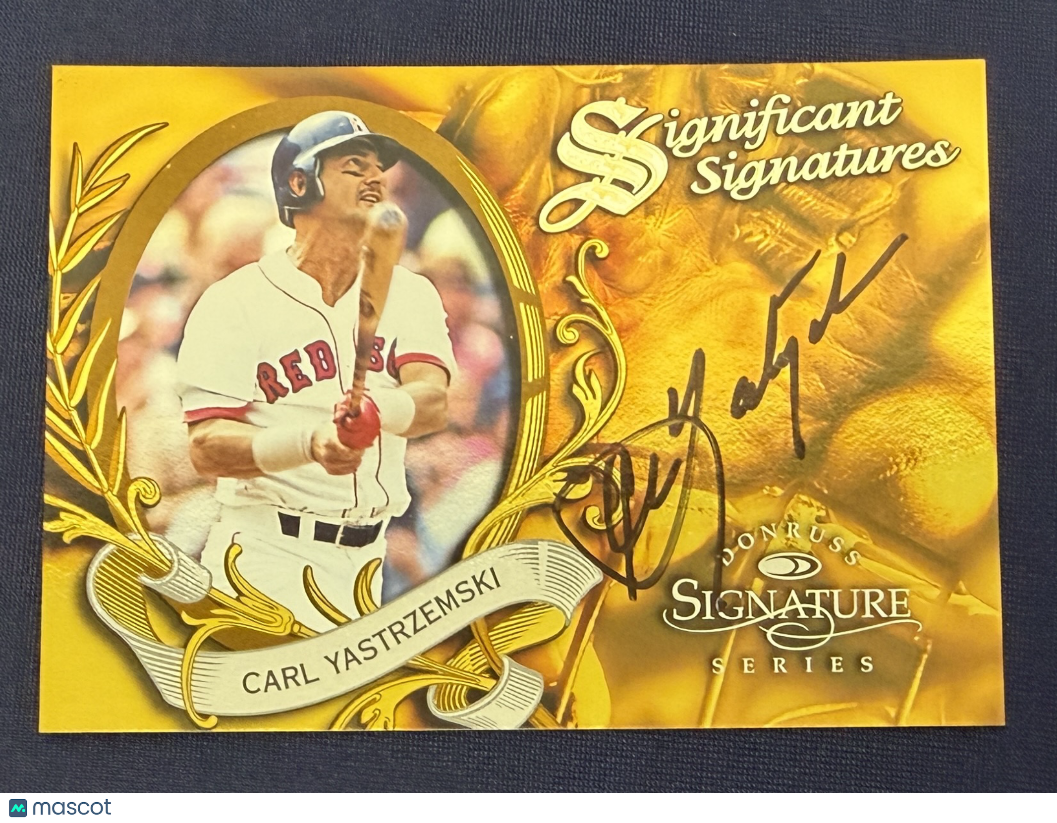 CARL YASTRZEMSKI 1997 Donruss Signature Series Significant Signatures Auto /2000