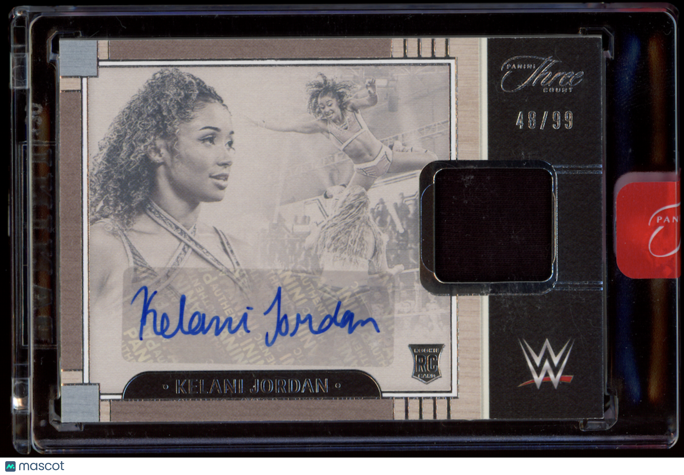 KELANI JORDAN 2024 Panini Three Count WWE Patch Auto /99 #PM-KJD NXT