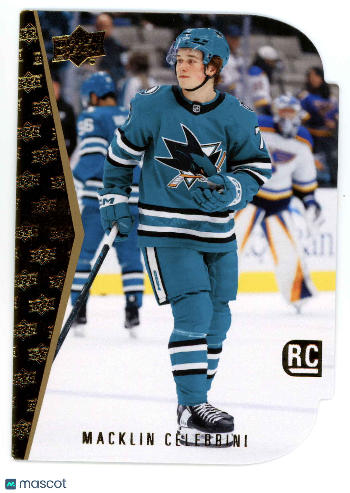 MACKLIN CELEBRINI 2024-25 Upper Deck Series 2 Rookie Die Cut #RDT-13 S ...
