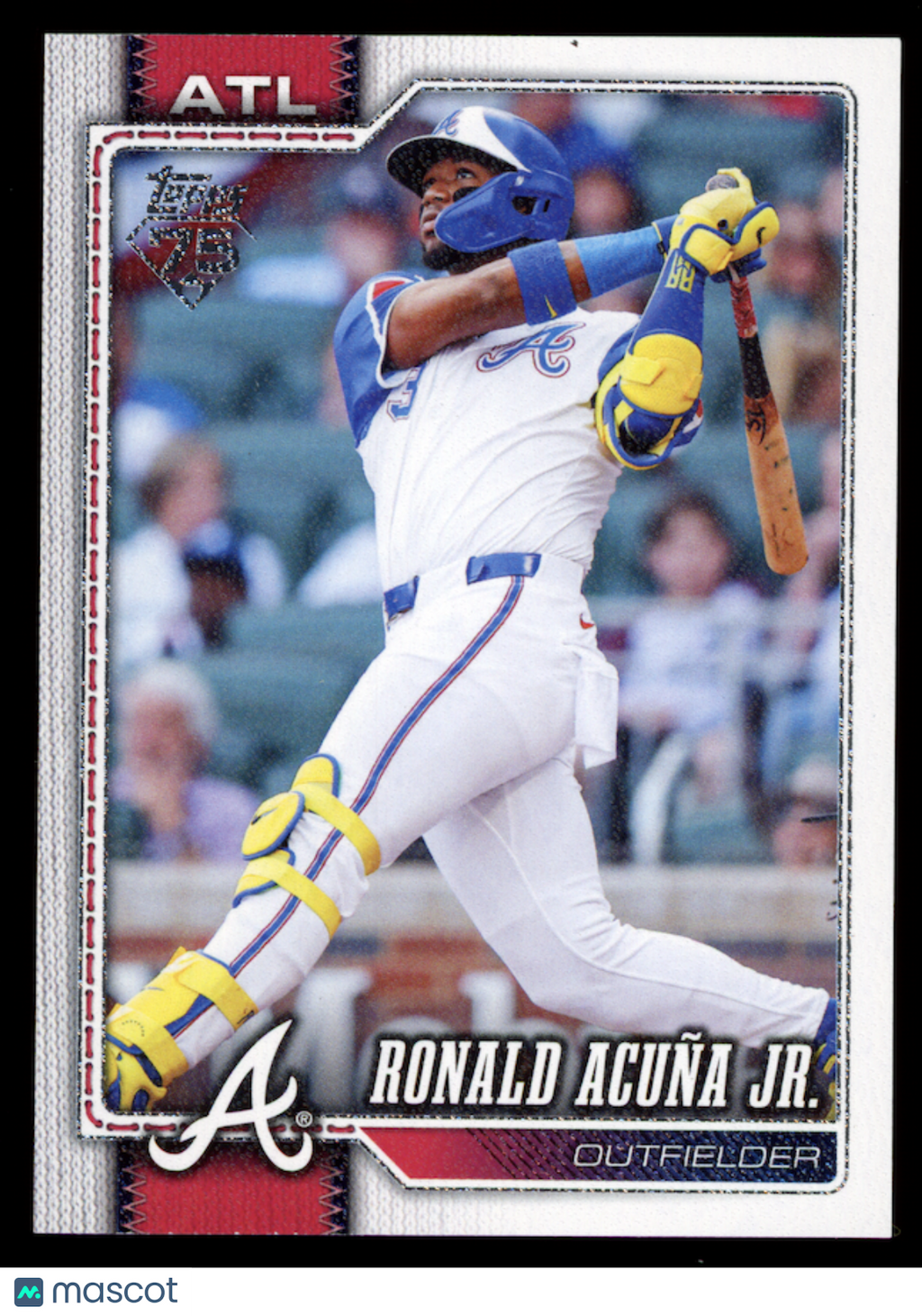 RONALD ACUNA JR. 2026 Topps Series One Canvas Parallel /50 #50 Braves
