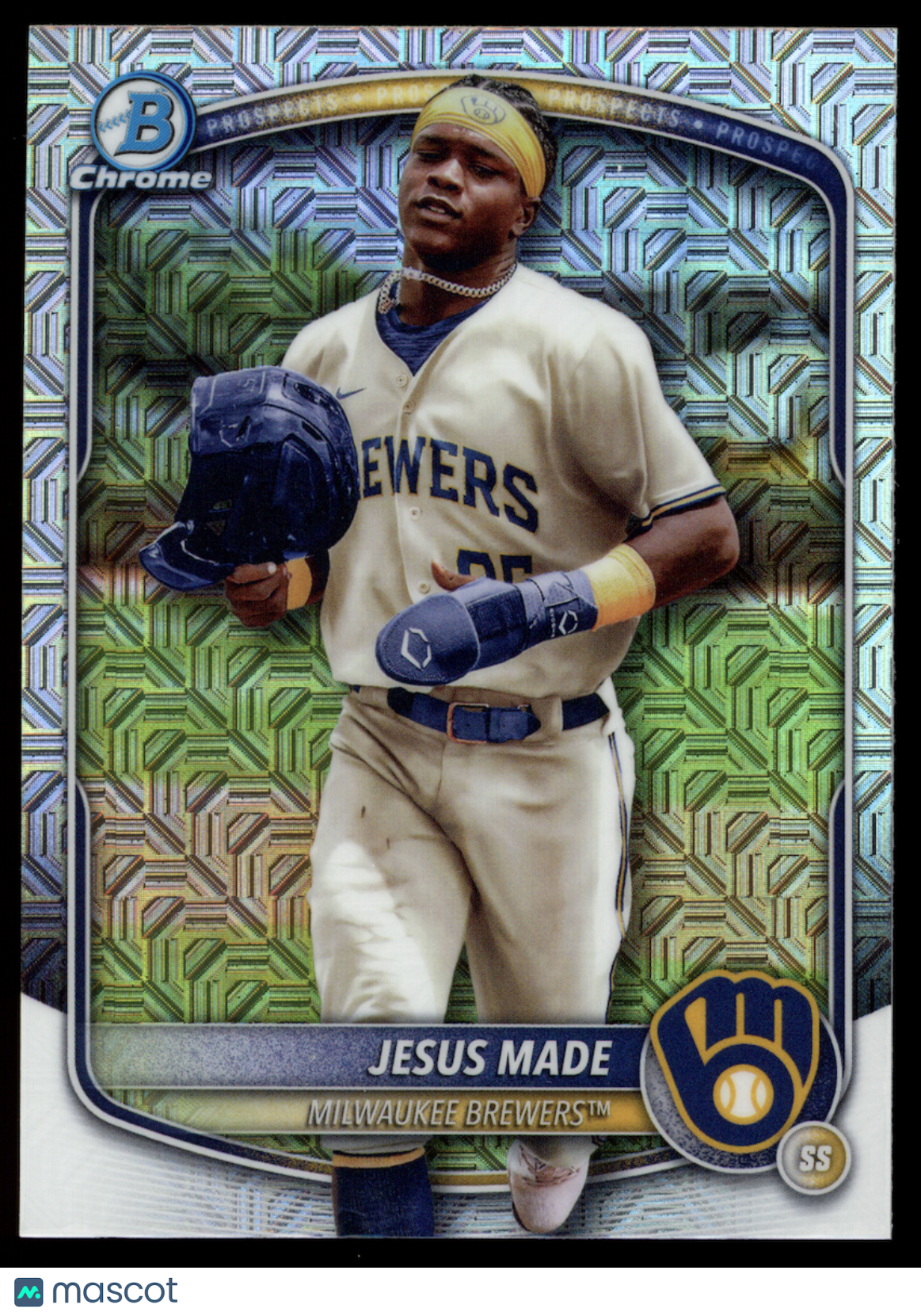 JESUS MADE 2025 Bowman Chrome Mega Image Variation Mojo Refractor #BCP-50