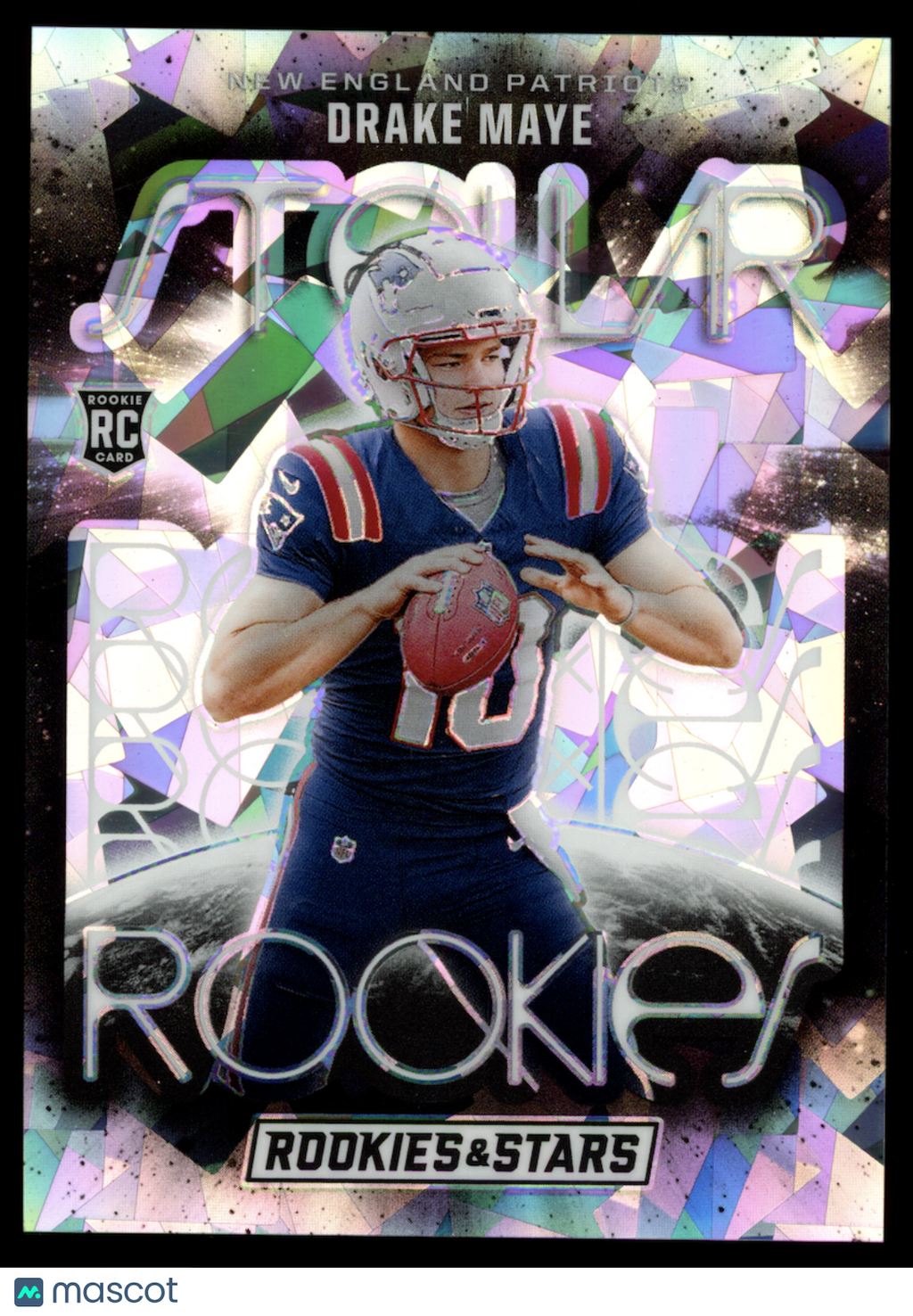 DRAKE MAYE 2024 Rookies & Stars Stellar Rookies Ice Prizm FOTL /18 #SR-DME