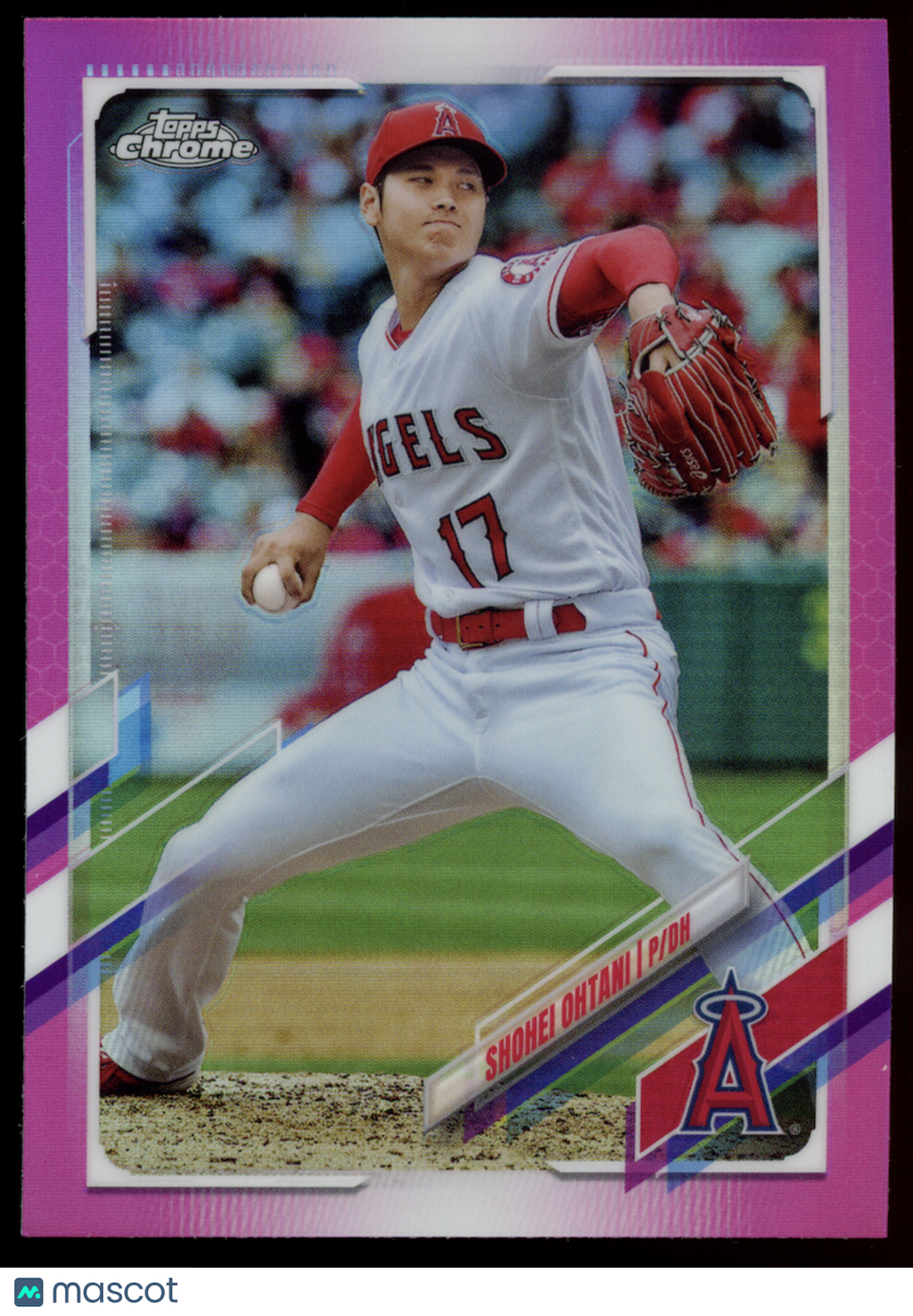 SHOHEI OHTANI 2021 Topps Chrome Pink Refractor #159 Angels