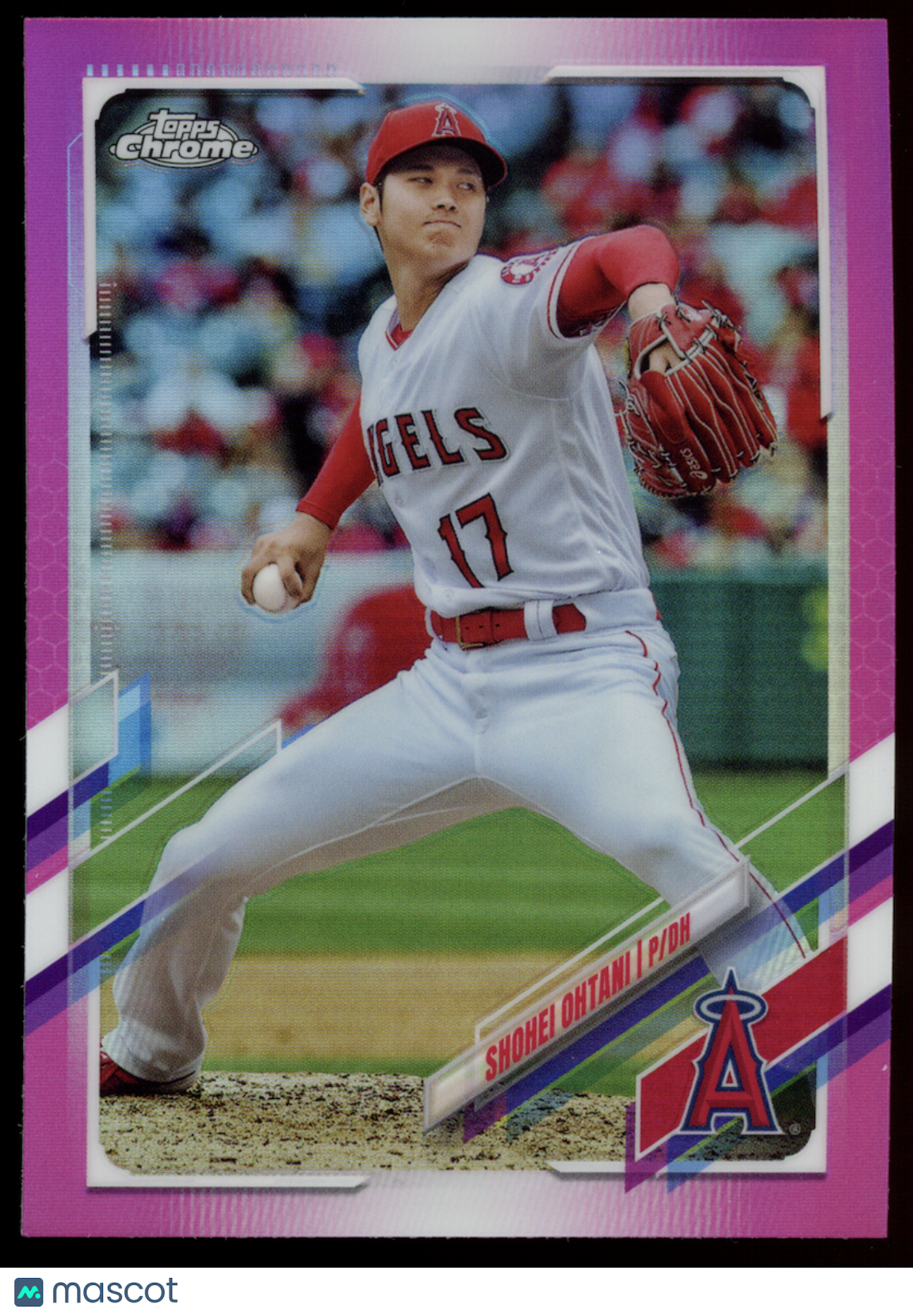 SHOHEI OHTANI 2021 Topps Chrome Pink Refractor #159 Angels