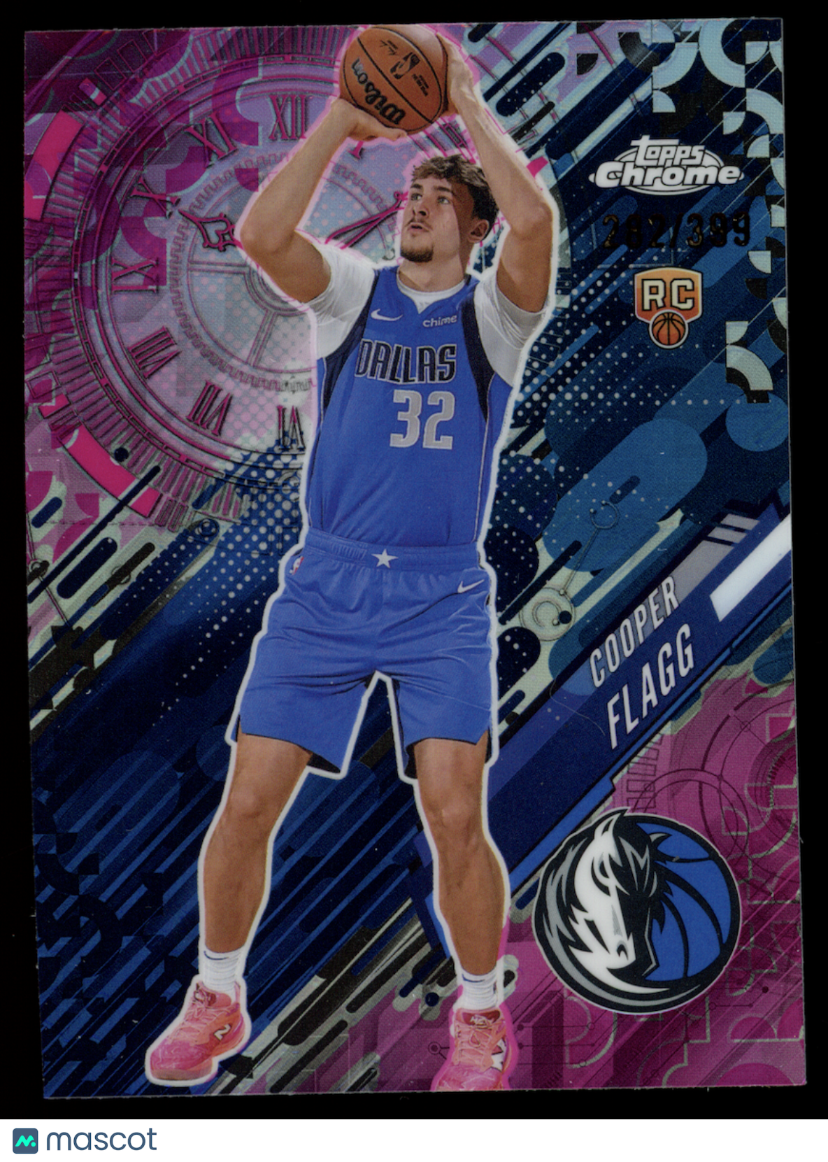 COOPER FLAGG 2025-26 Topps Chrome Go Time Rookie Magenta Refractor /399 #GT-16