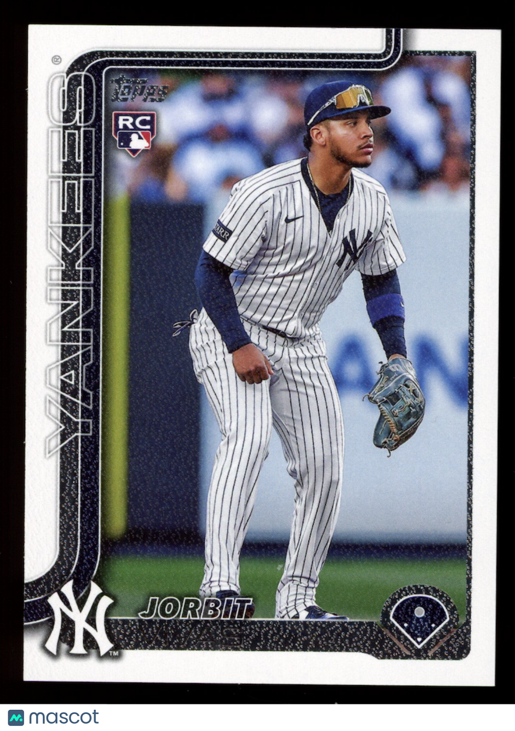 JORBIT VIVAS 2025 Topps Update Series Canvas Rookie SP /50 #US258 Yankees