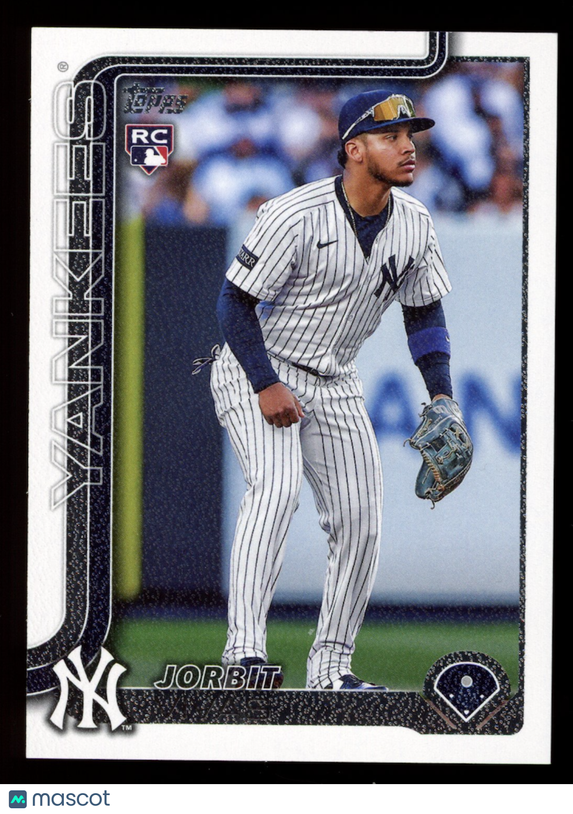 JORBIT VIVAS 2025 Topps Update Series Canvas Rookie SP /50 #US258 Yankees