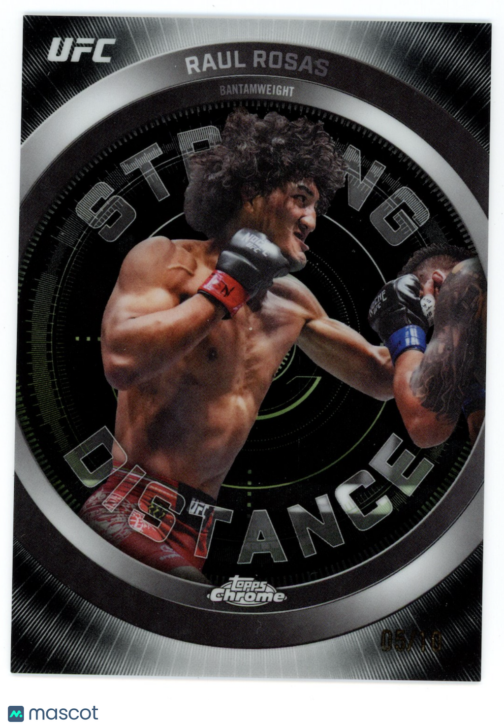 RAUL ROSAS JR. 2026 Topps Chrome UFC Striking Distance Black Refractor /10 #SD-2