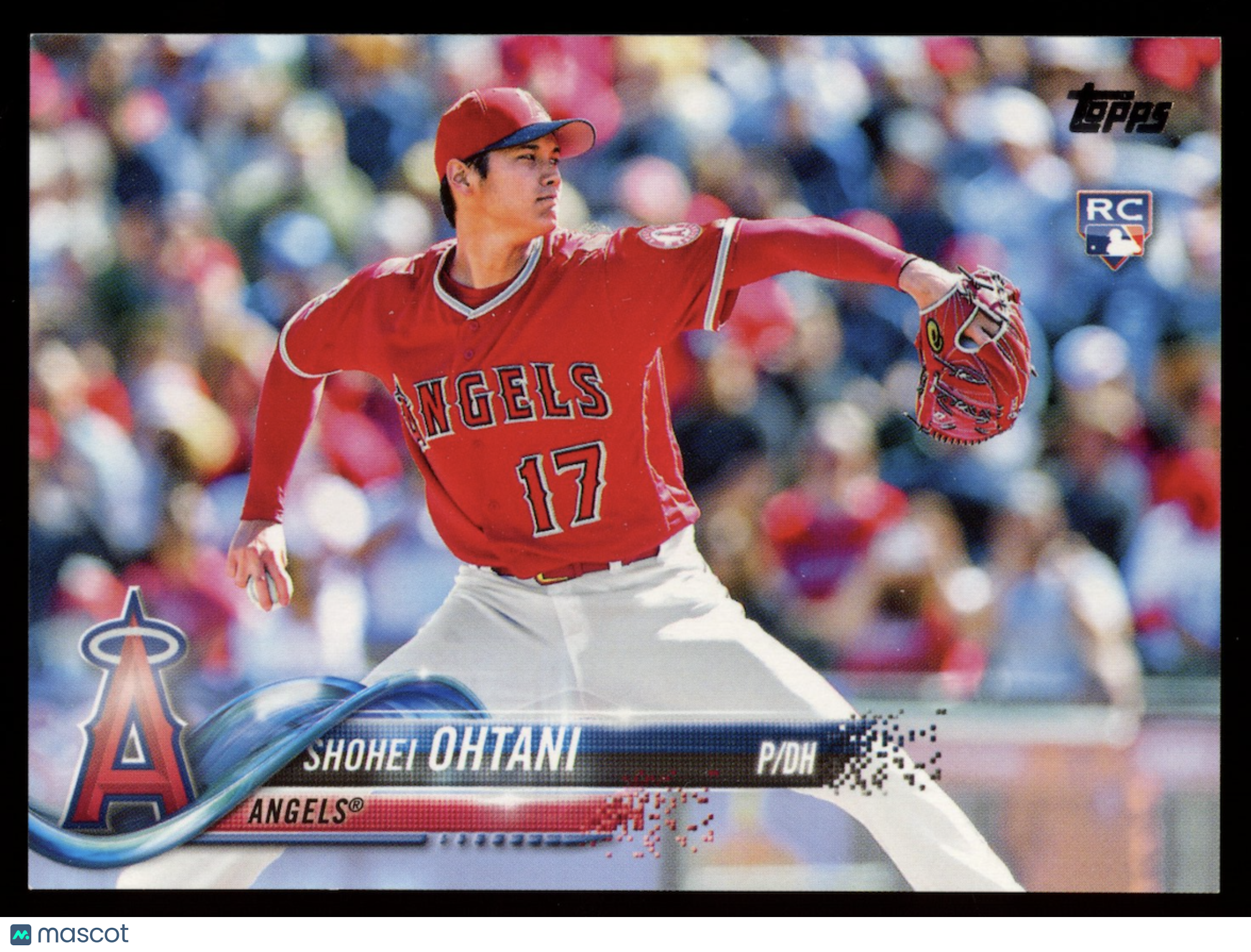 SHOHEI OHTANI 2018 Topps Rookie Complete Set Pitching Variation #700 Angels